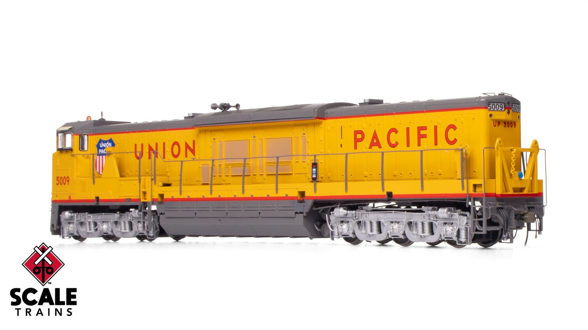 ScaleTrains SXT70117 Museum Quality HO Scale GE U50C, Union Pacific/Modified Nose Door 5009 DCC & Sound Equipped