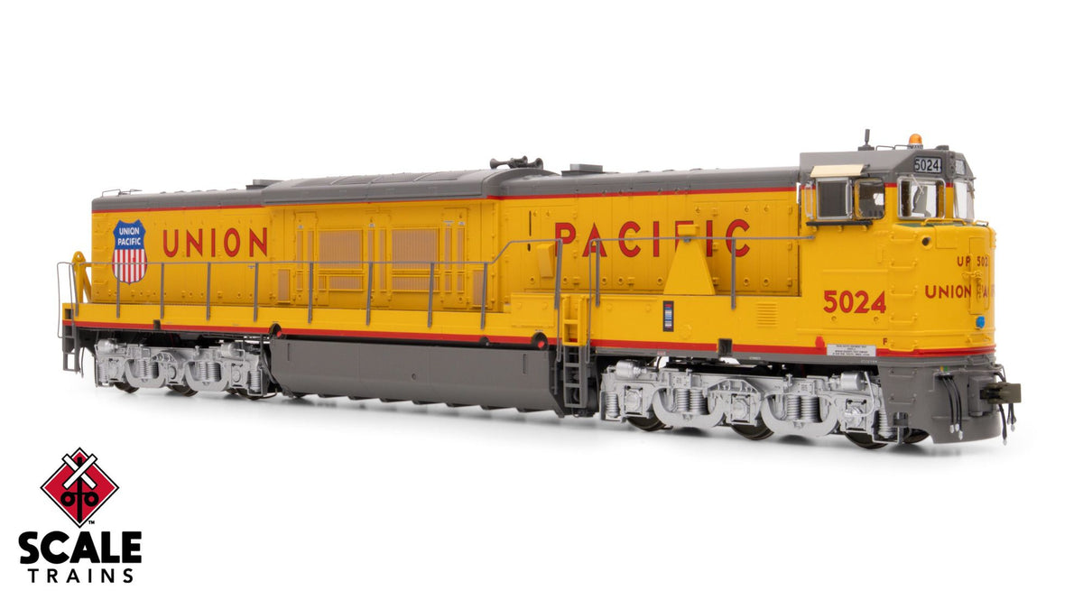 ScaleTrains SXT70121 Museum Quality HO Scale GE U50C, Union Pacific/As Delivered Late 5036 DCC & Sound Equipped