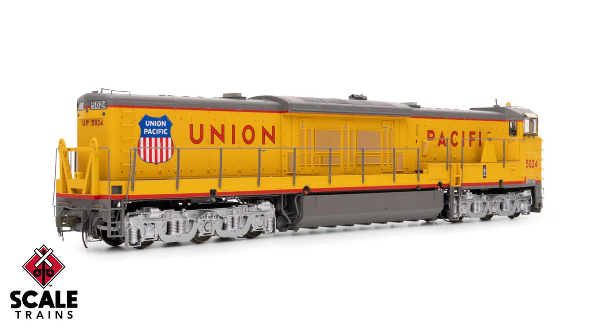 ScaleTrains SXT70121 Museum Quality HO Scale GE U50C, Union Pacific/As Delivered Late 5036 DCC & Sound Equipped