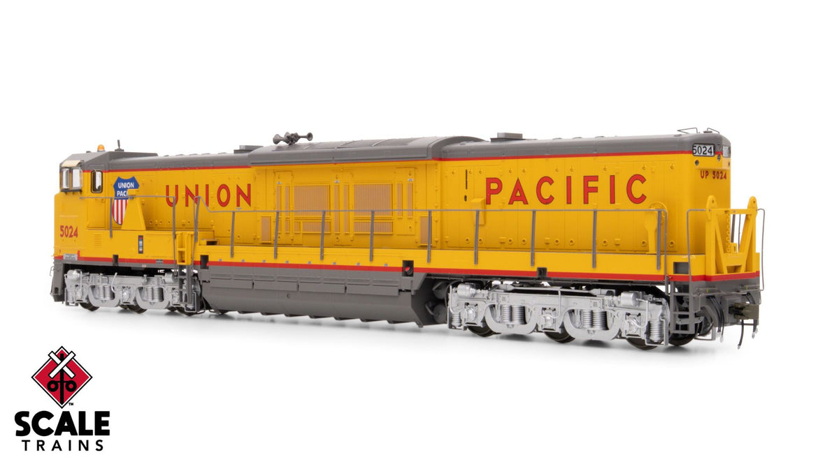 ScaleTrains SXT70121 Museum Quality HO Scale GE U50C, Union Pacific/As Delivered Late 5036 DCC & Sound Equipped