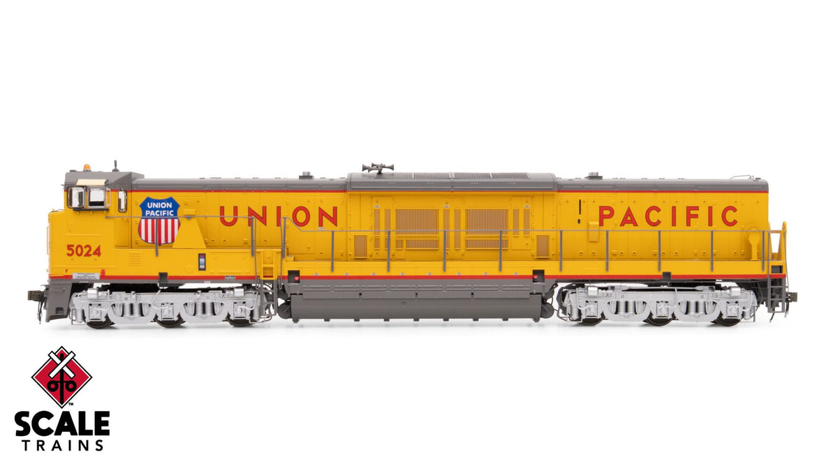 ScaleTrains SXT70121 Museum Quality HO Scale GE U50C, Union Pacific/As Delivered Late 5036 DCC & Sound Equipped
