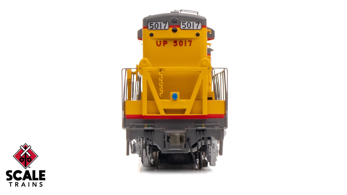 ScaleTrains SXT70123 Museum Quality HO Scale GE U50C, Union Pacific/We Can Handle It 5017 DCC & Sound Equipped