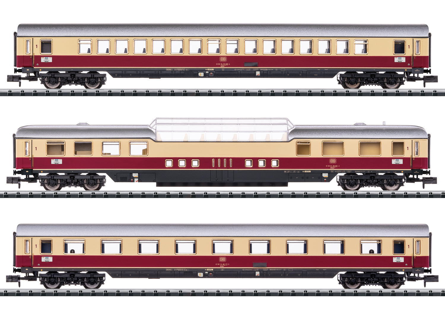Trix 15368 N DB "TEE Rheinpfeil" Car Set (MHI Exclusive Item)