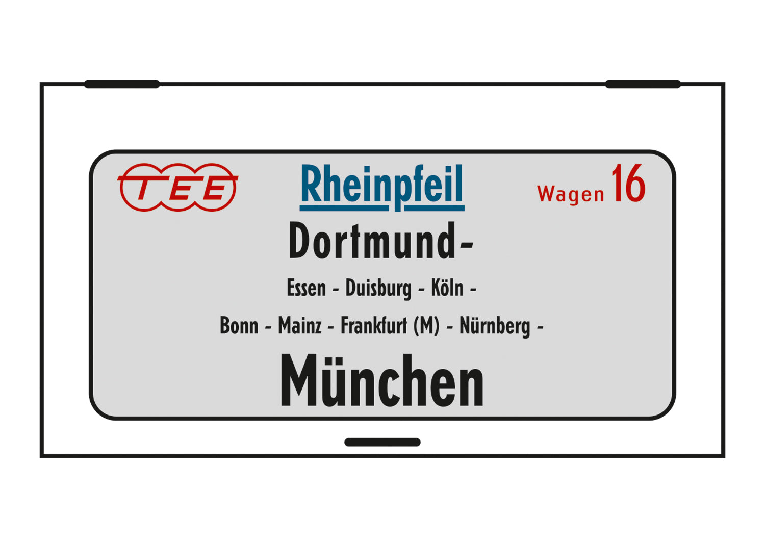 Trix 15369 N DB "TEE Rheinpfeil" Car Set (MHI Exclusive Item)