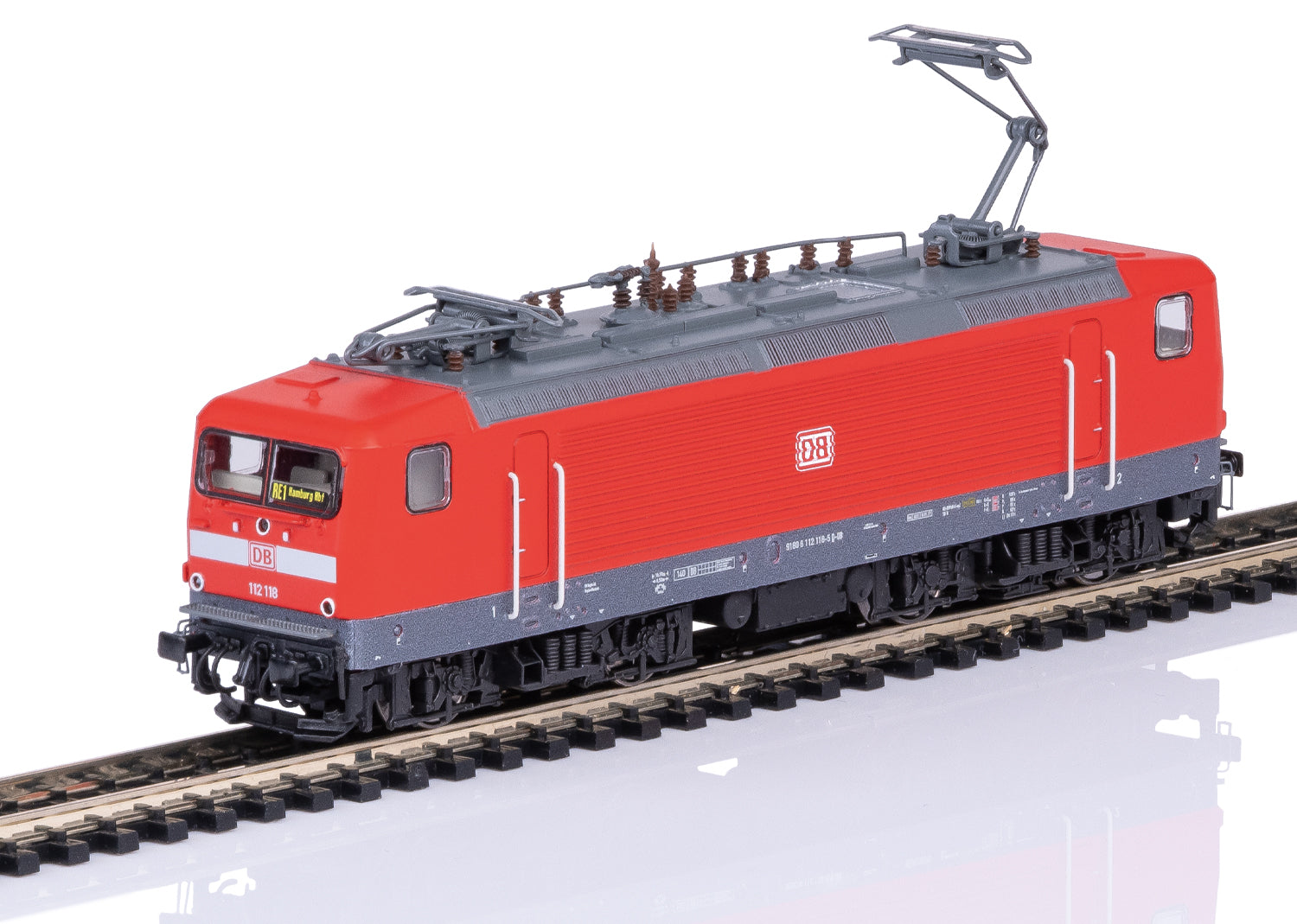 Trix 16711 N DB AG Class 112 Electric Locomotive MFX DCC/Sound