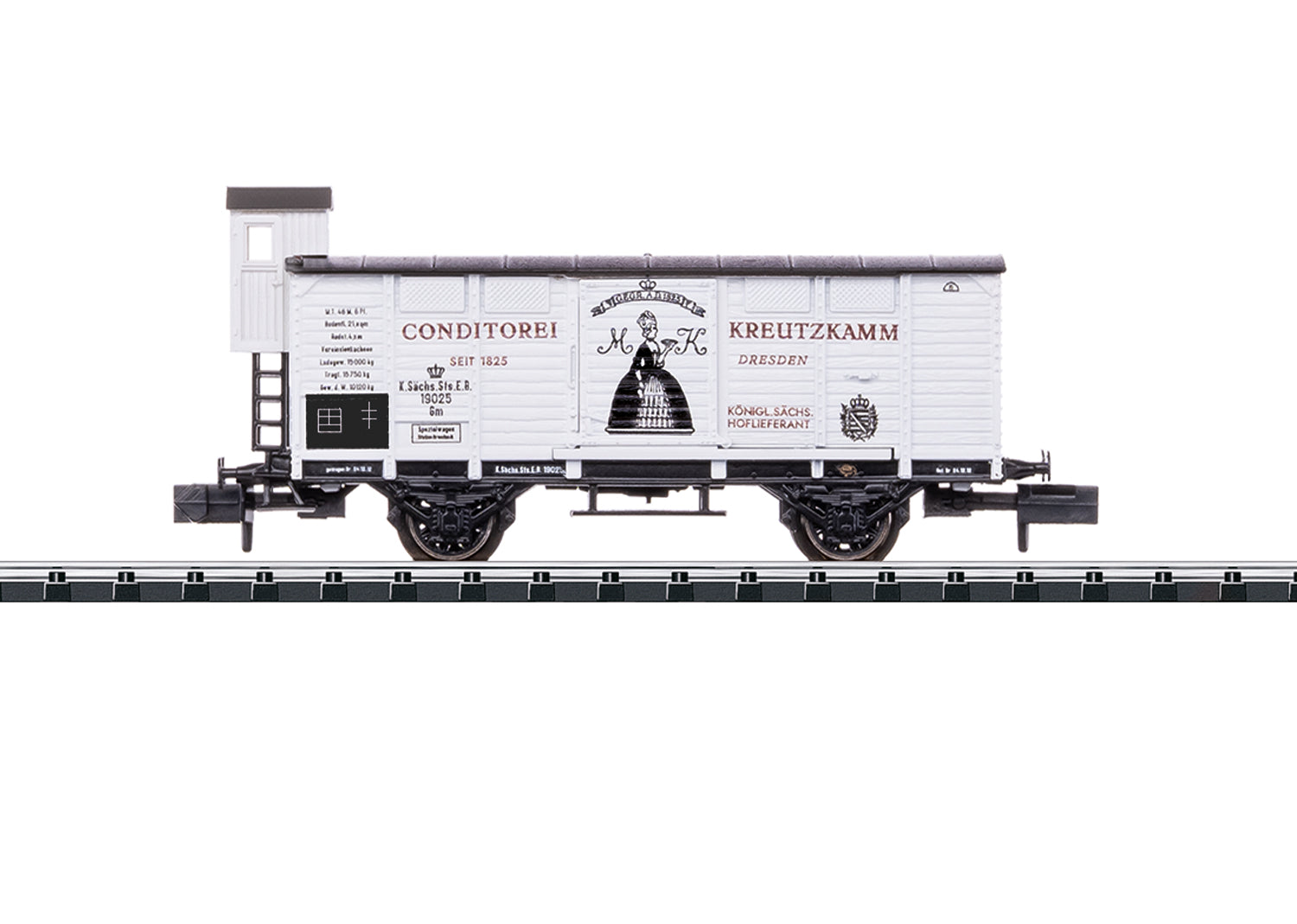 Trix 18993 N Boxcar "Kreutzkamm"
