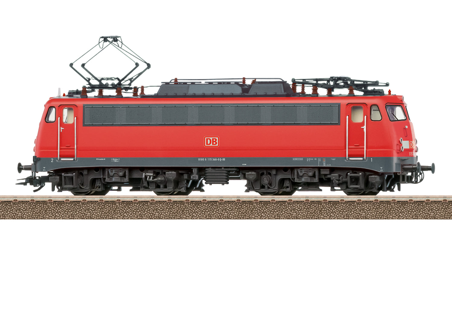 Trix 22789 HO Class 115 Electric Locomotive MFX DCC/Sound