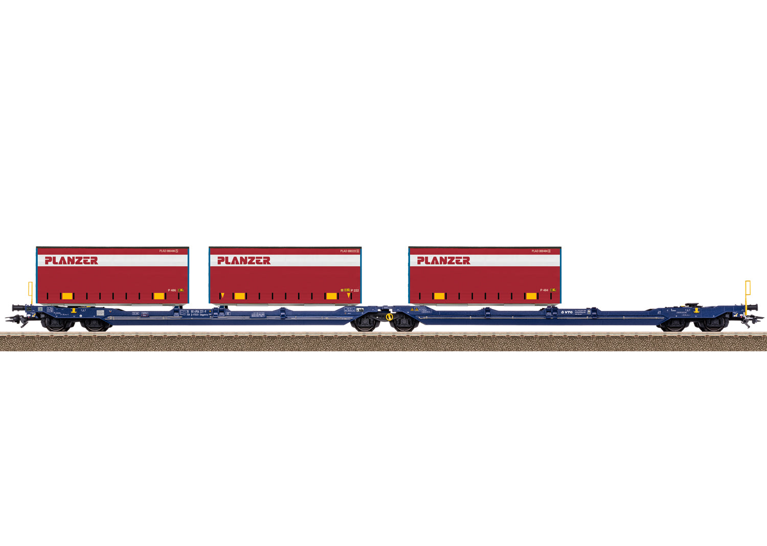 Trix 24474 HO Type Sdggmrss Double Pocket Car