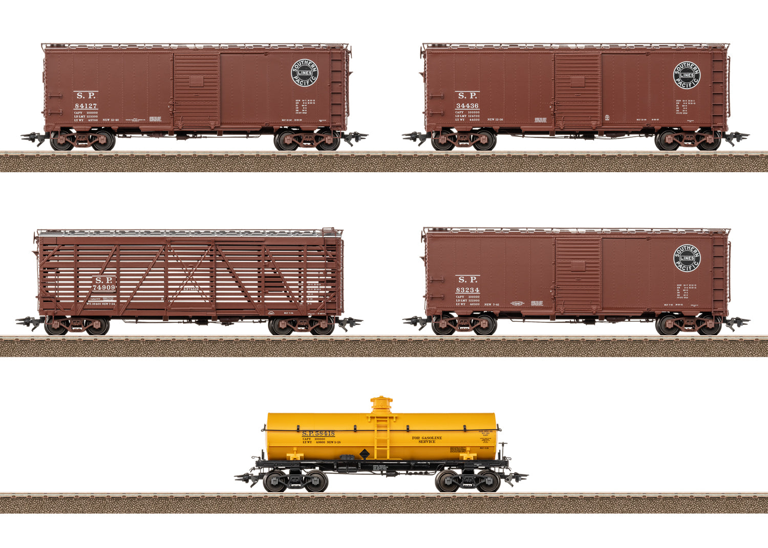 Trix 24915 HO Southern Pacific freight car set