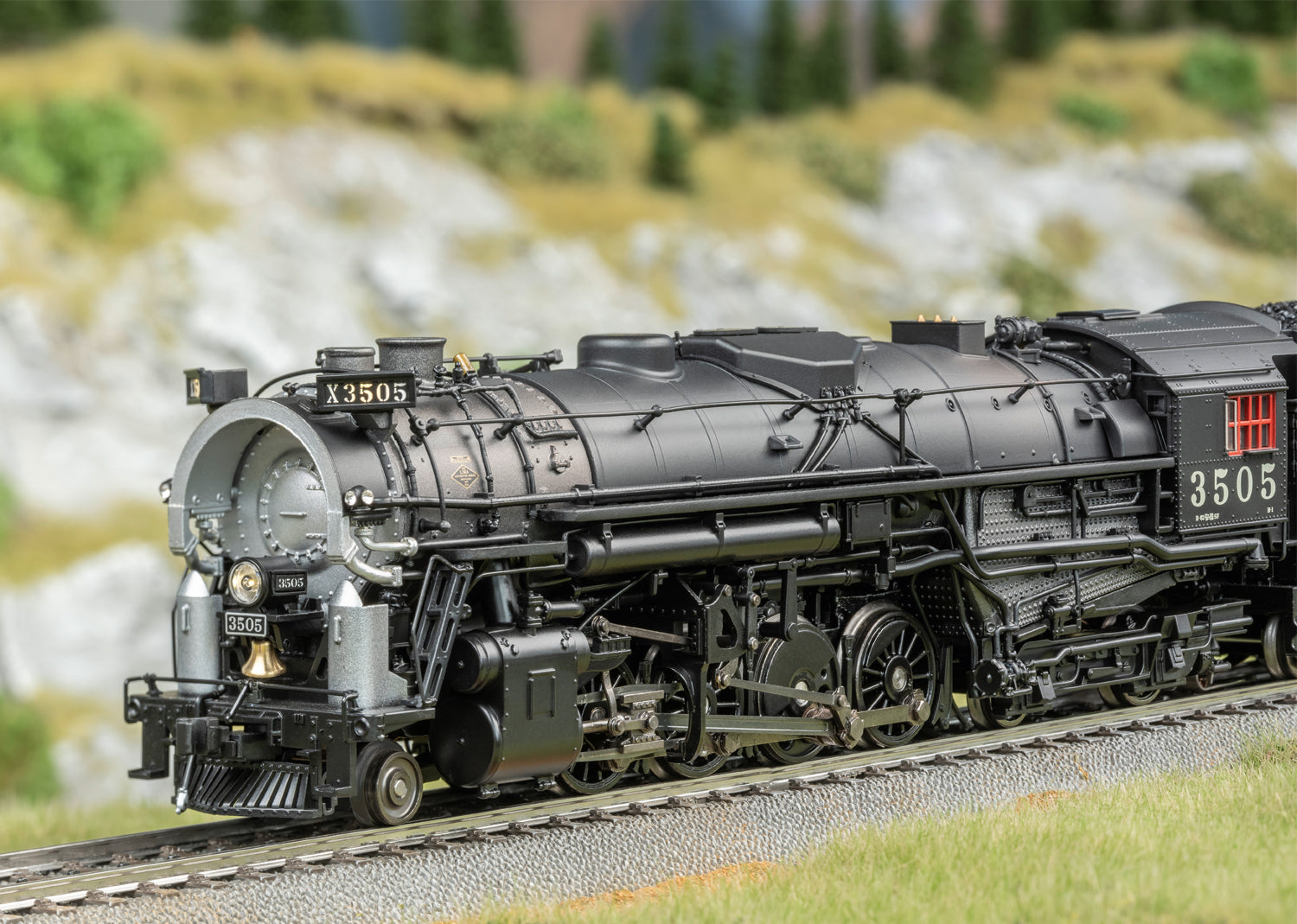 Trix 25983 HO Berkshire 2-8-4 Steam Locomotive MFX DCC/Sound (2026 'Surprise' Locomotive)