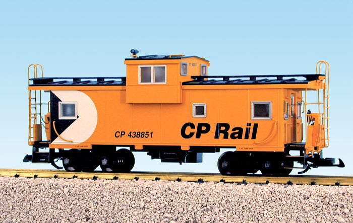 USA Trains R12119 G Canadian Pacific Rail Extended Vision Caboose Yellow
