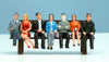 USA Trains R310 G Passenger Car Sitting Figures Set #1(7)