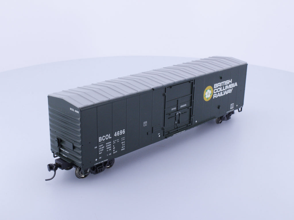 Proto 1000 Series 20907 HO 50' Newsprint Cars BC Rail (BCOL) 4696