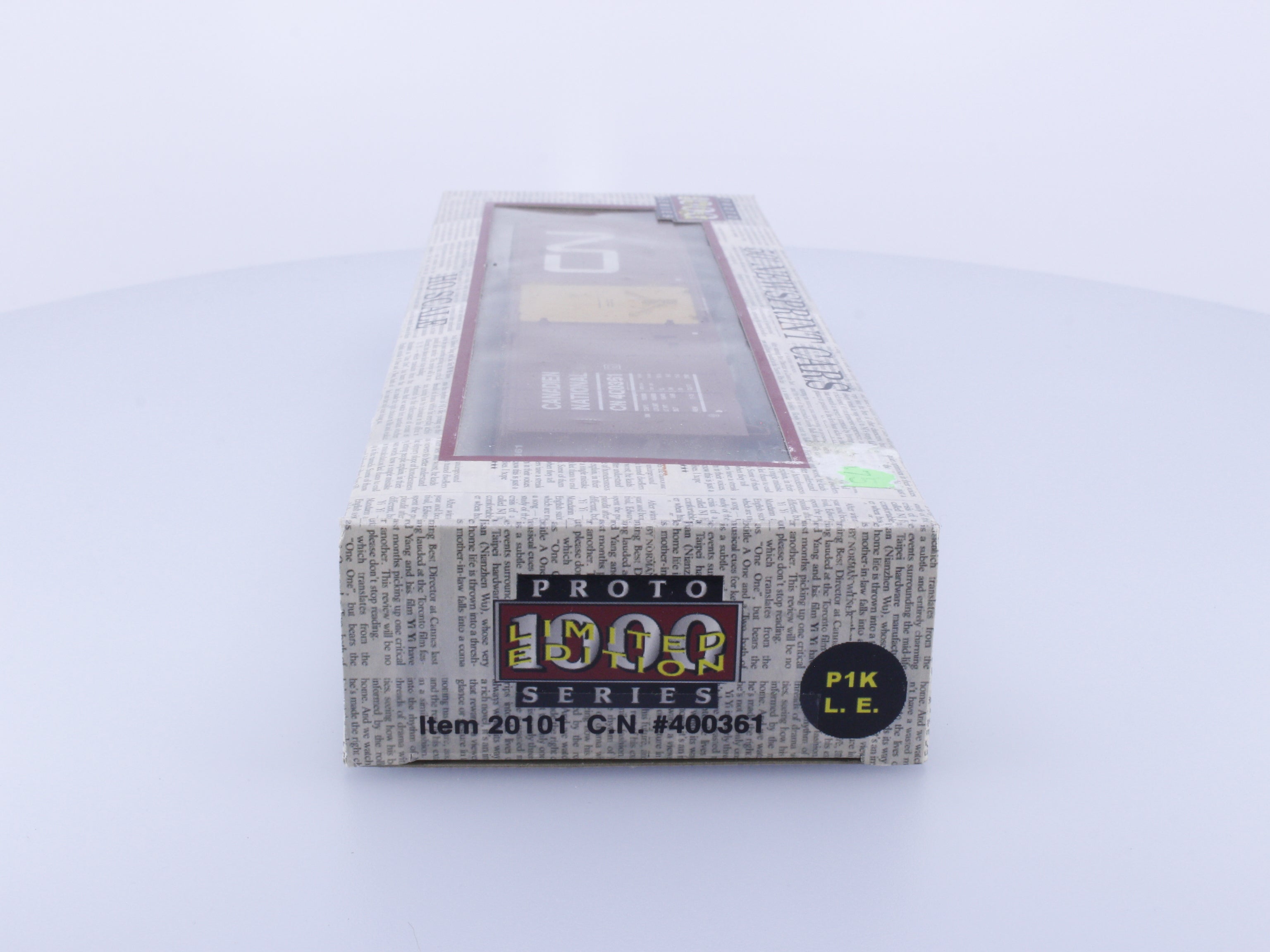 Proto 1000 Series 20101 HO 50' Newsprint Cars Canadian National (CN) 400361