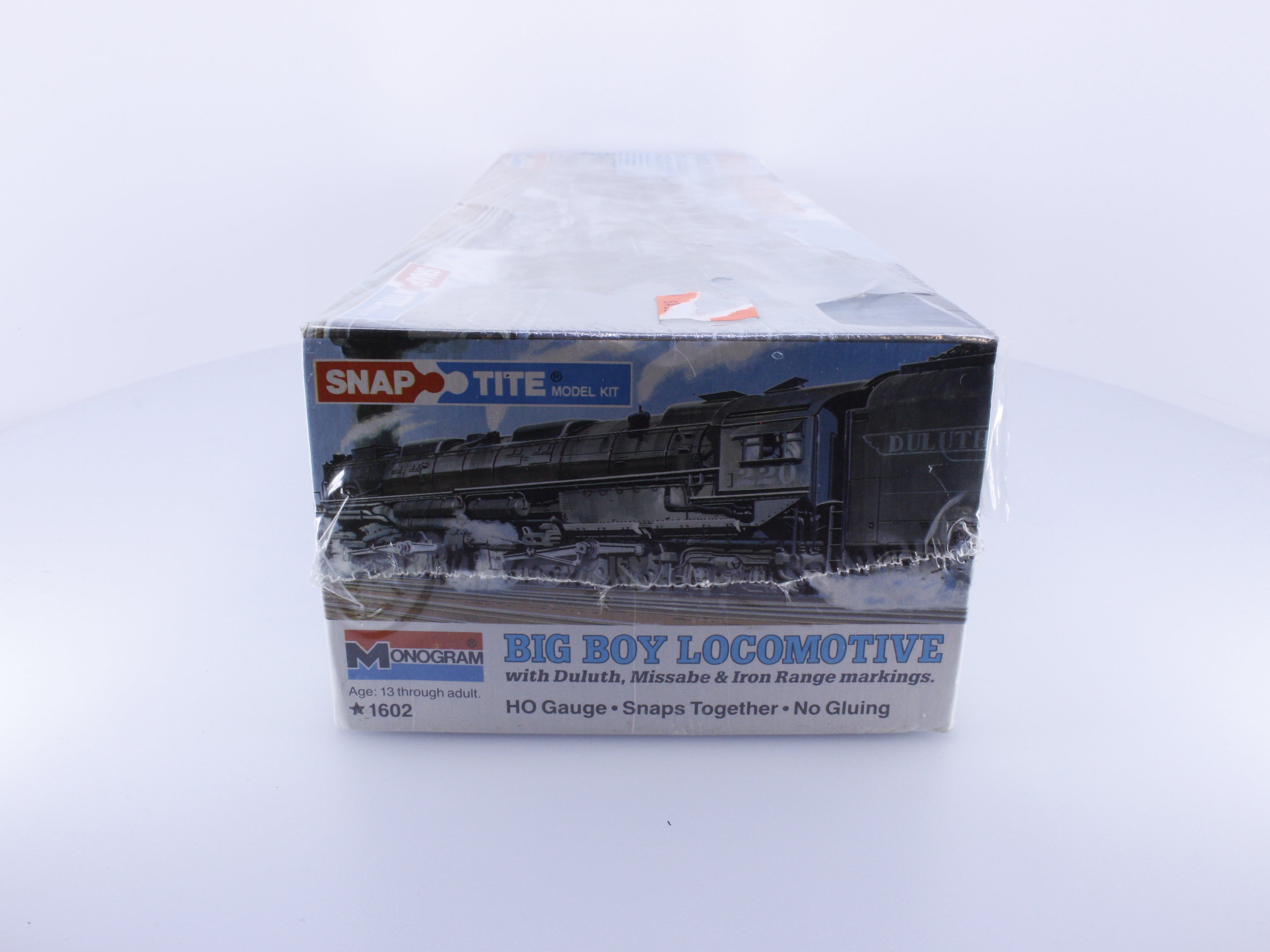 Monogram 1602 HO Big Boy Plastic Model Kit Snap-Tite