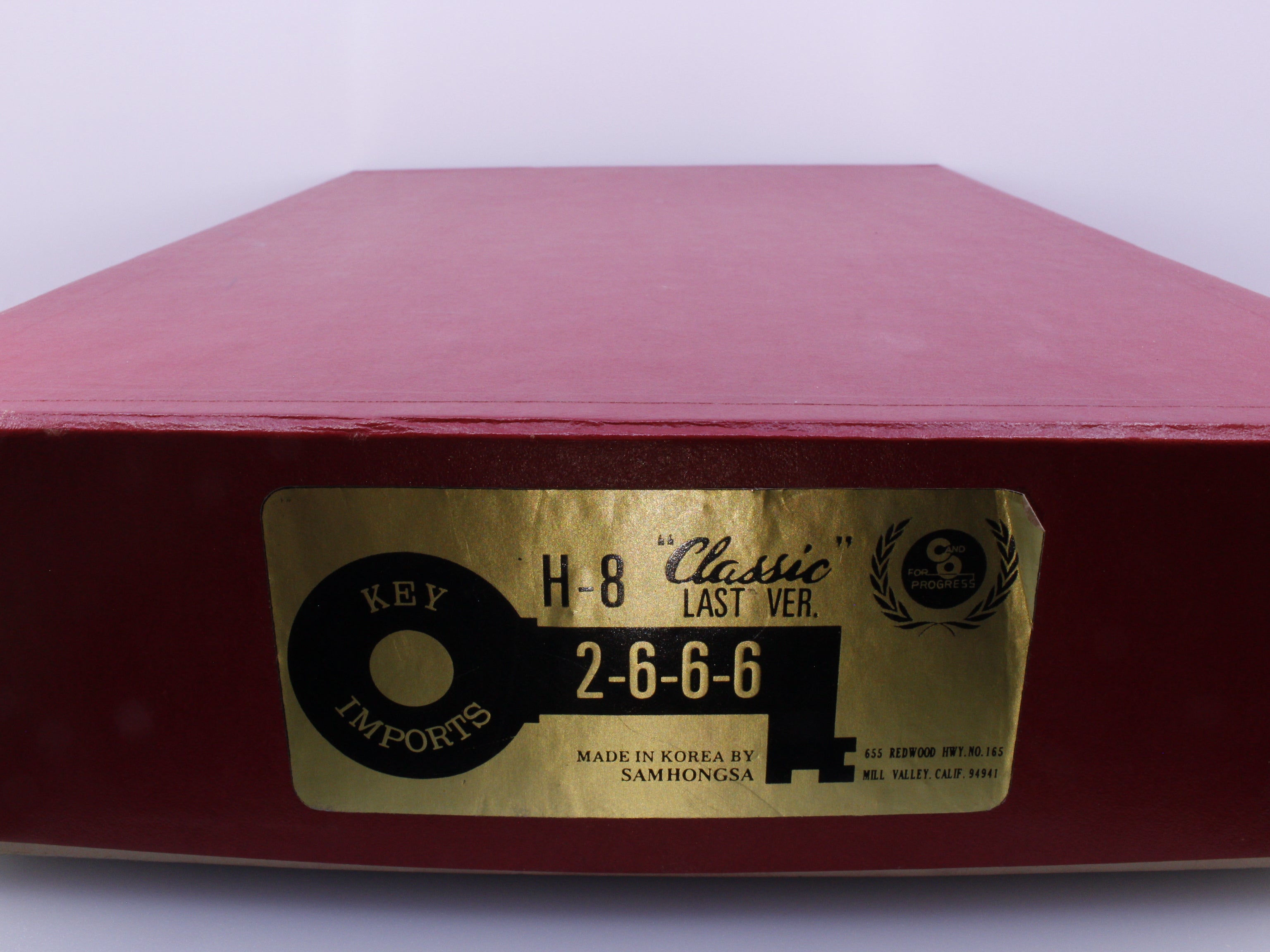 Key Imports H8-2666 HO Brass H-8 Classic Last Version 2-6-6-6 Analog DC