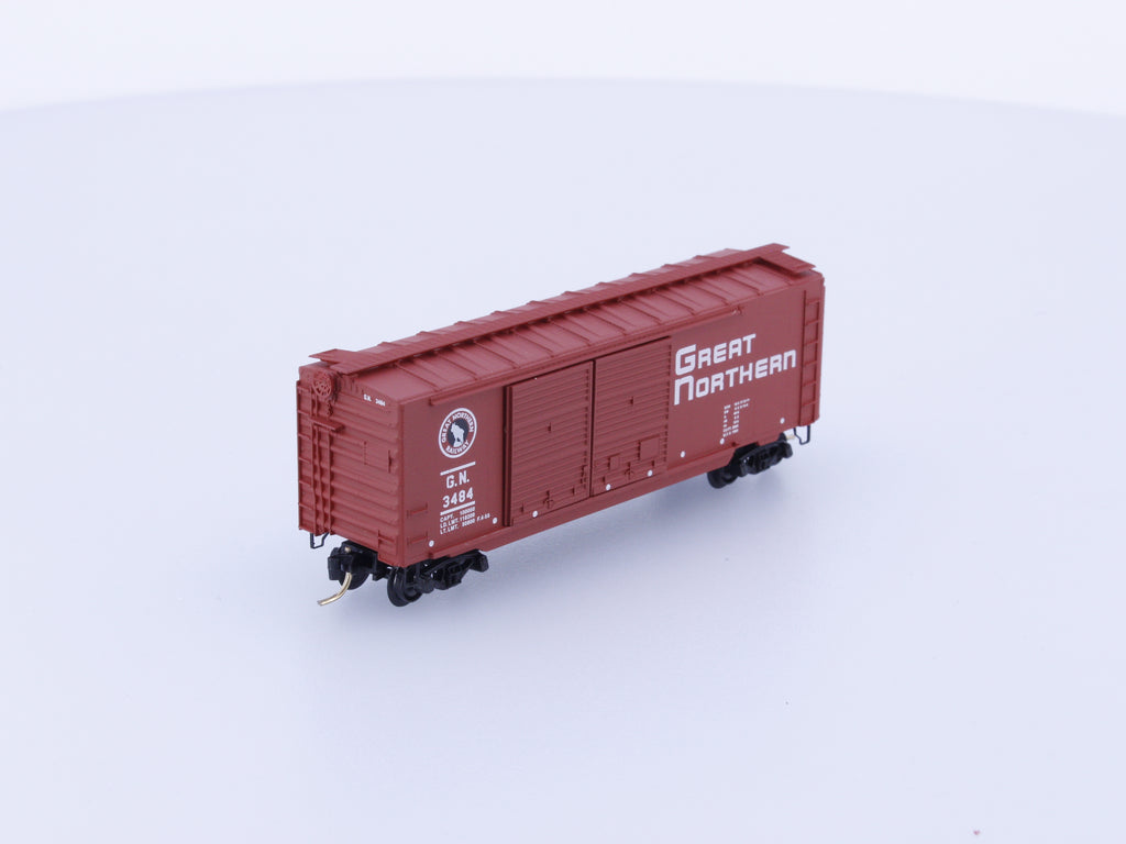 Micro Trains 23210 N Boxcar, 40' Great Northern (GN) 3484