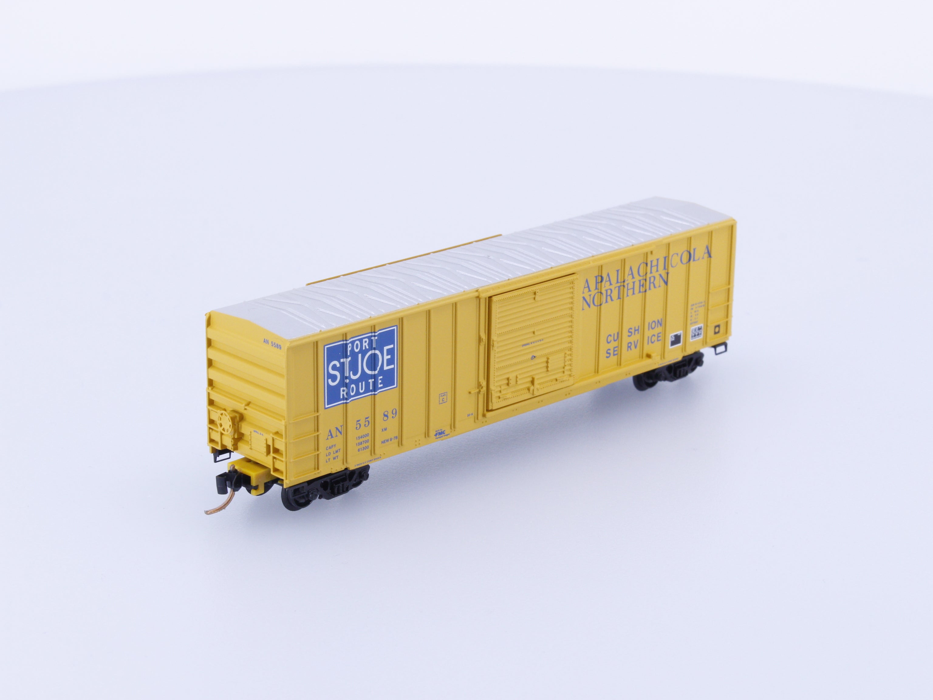 Micro Trains 25580 N Boxcar, 50' Apalachicola Northern Railroad 5589