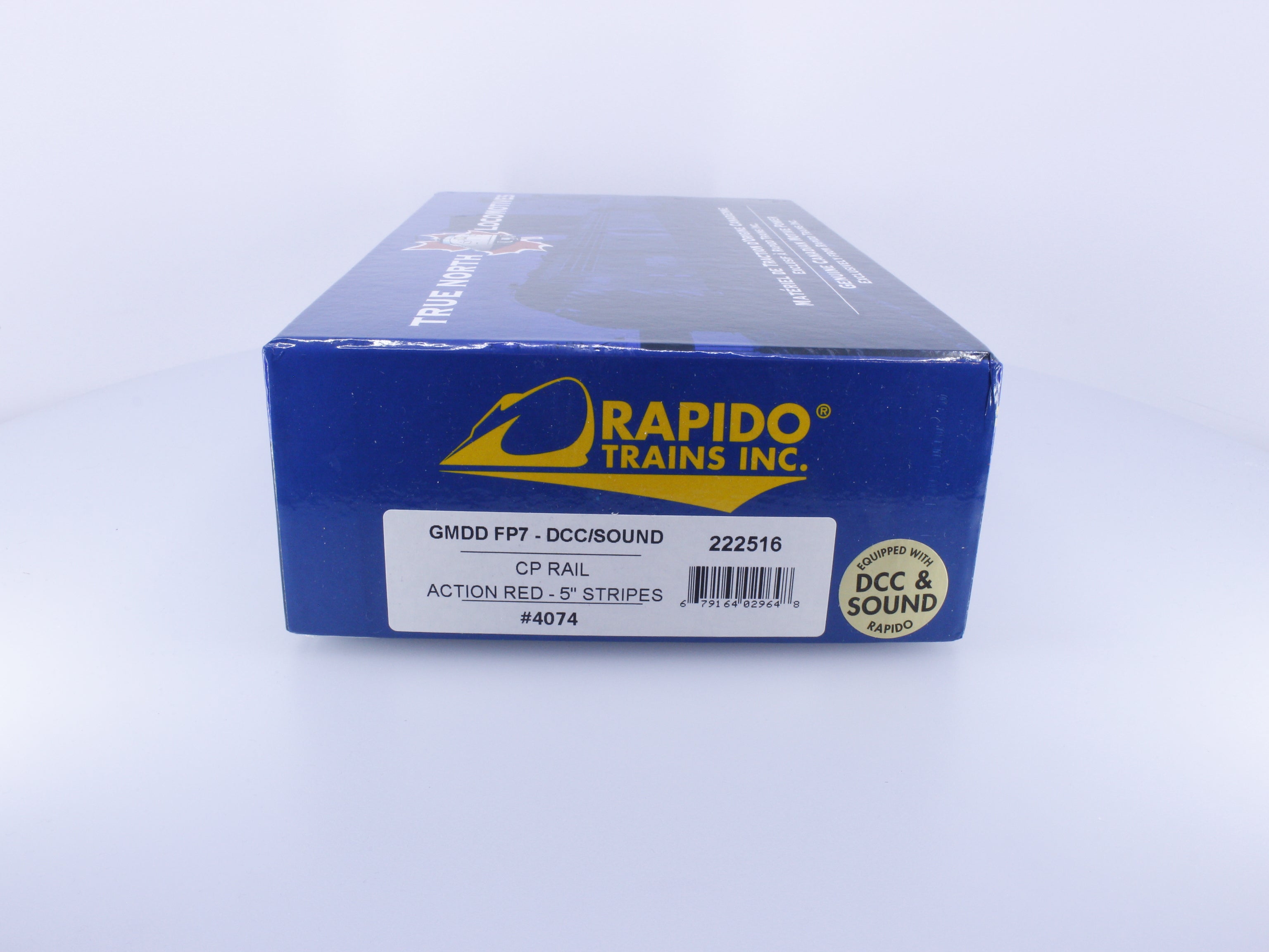Rapido 222516 HO GMDD FP7 Canadian Pacific (CP) 4074 DCC & Sound