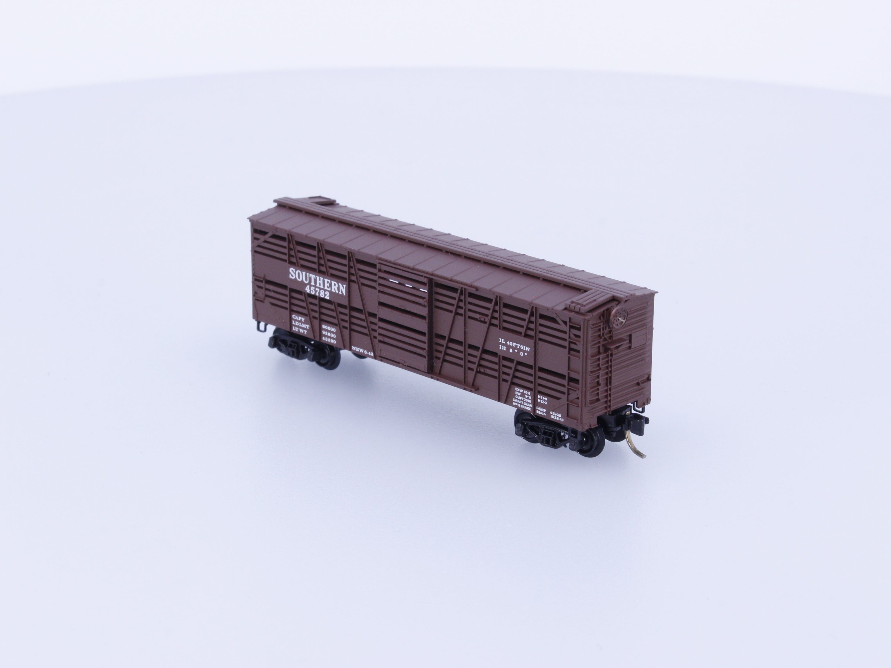 Micro Trains 35060 N 40' Despatch Stock Car Southern Railway (SOU) 45782