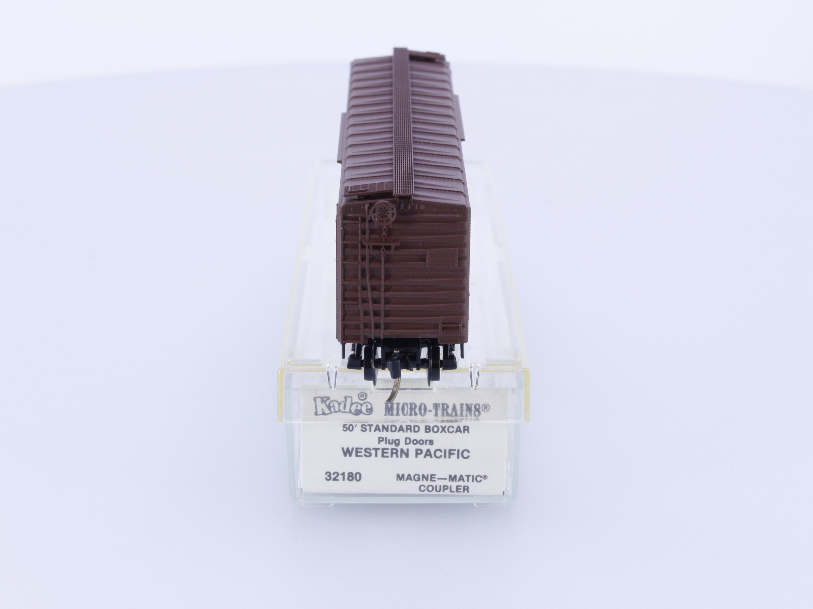 Micro Trains 32180 N 50' Standard Box Car, Plug Doors Western Pacific (WP) 55943