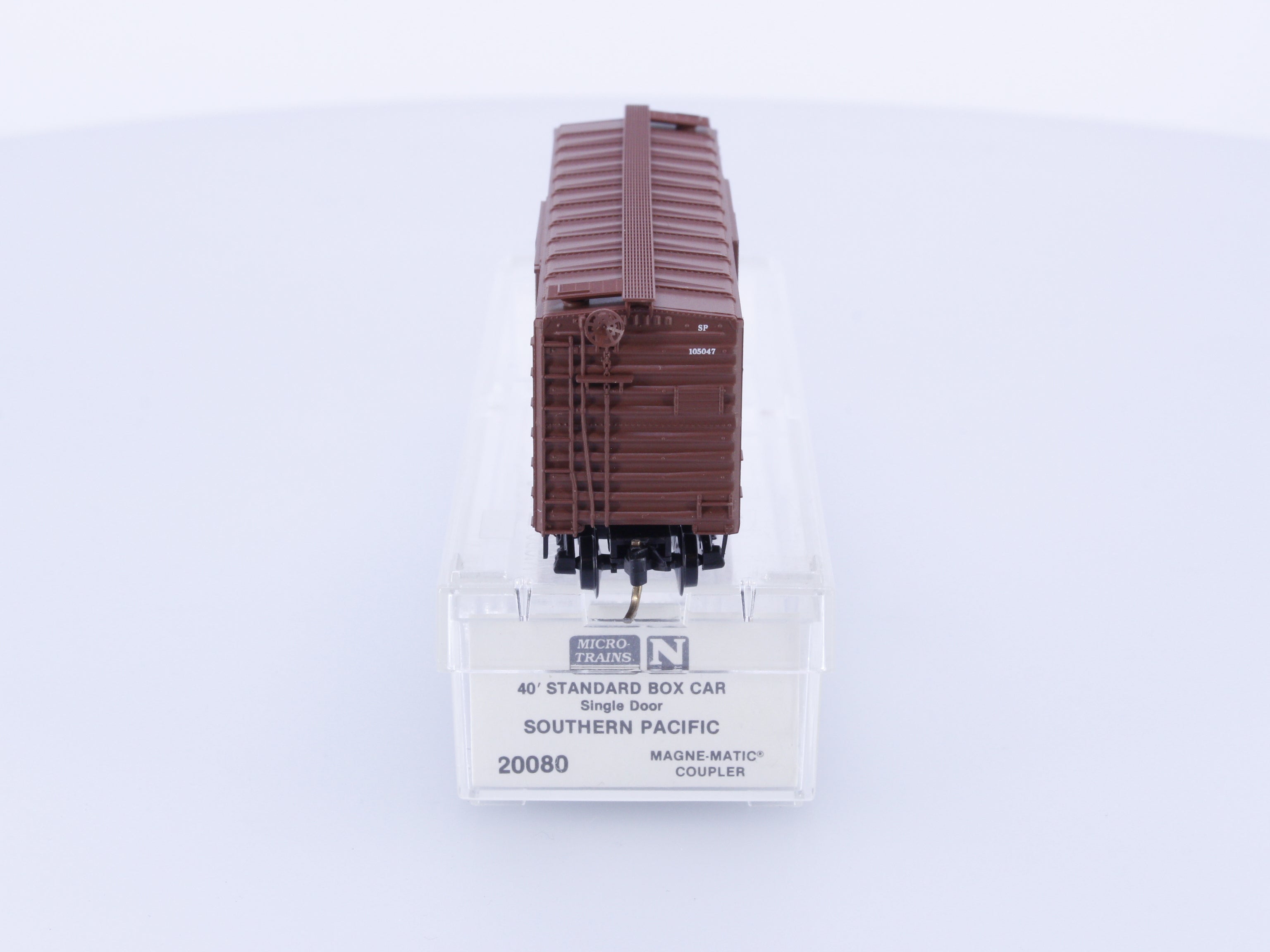 Micro Trains 20080 N 40' Standard Box Car Single Door Southern Pacific (SP) 105047 (#1)