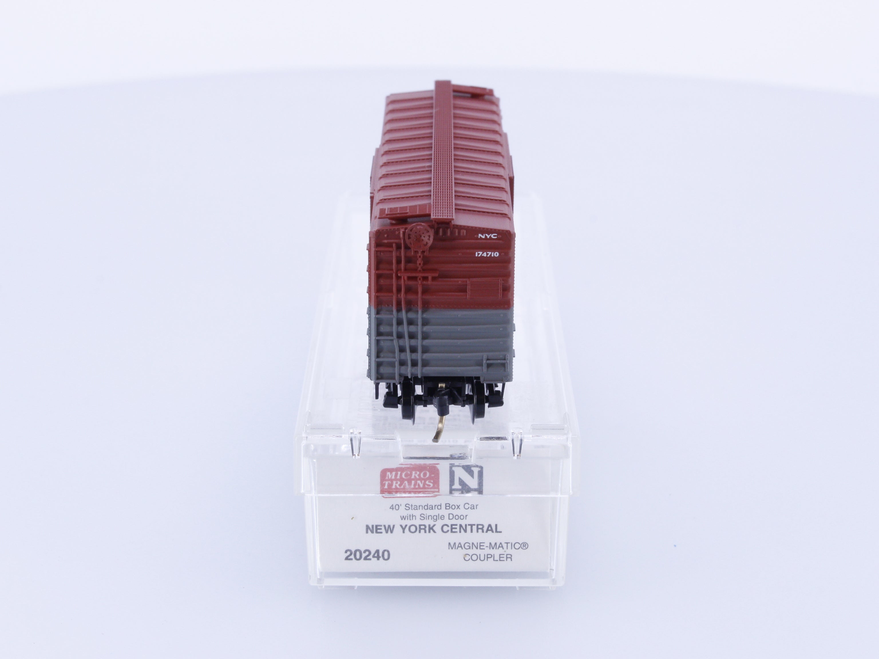 Micro Trains 20240 N 40' Standard Box Car Single Door New York Central (NYC) 174710 (#1)