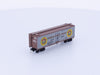 Micro Trains 49450 N 40' Double-Sheathed Wood Box Car, Single Door, w/Vertical Brake Wheel Robin Hood Beer 5301