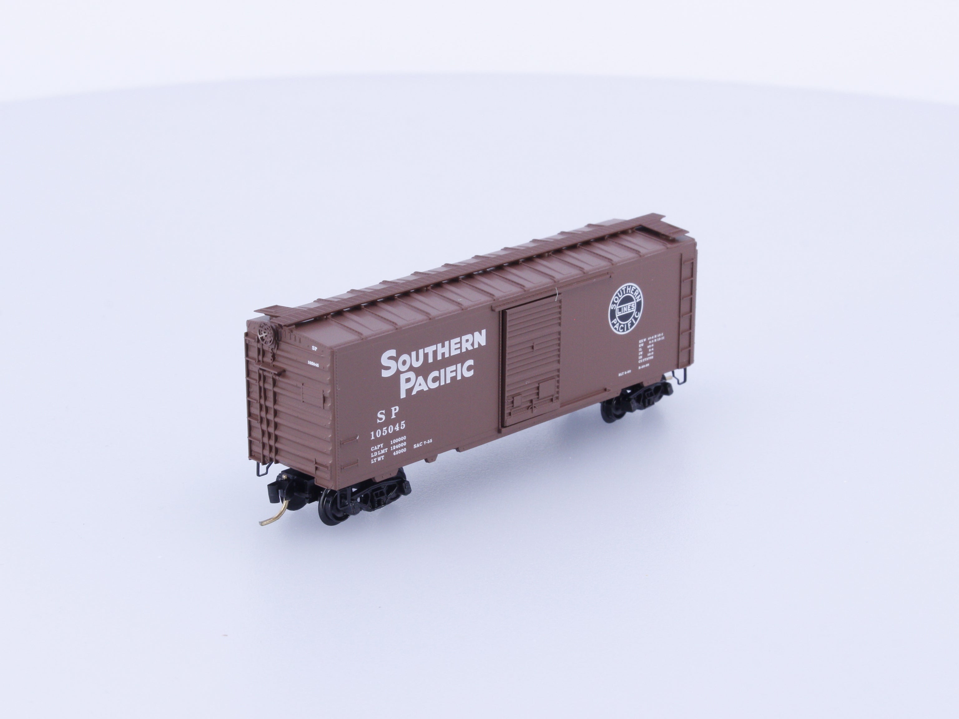 Microtrains 20080 N 40' Standard Box Car, Single Door Southern Pacific #105045