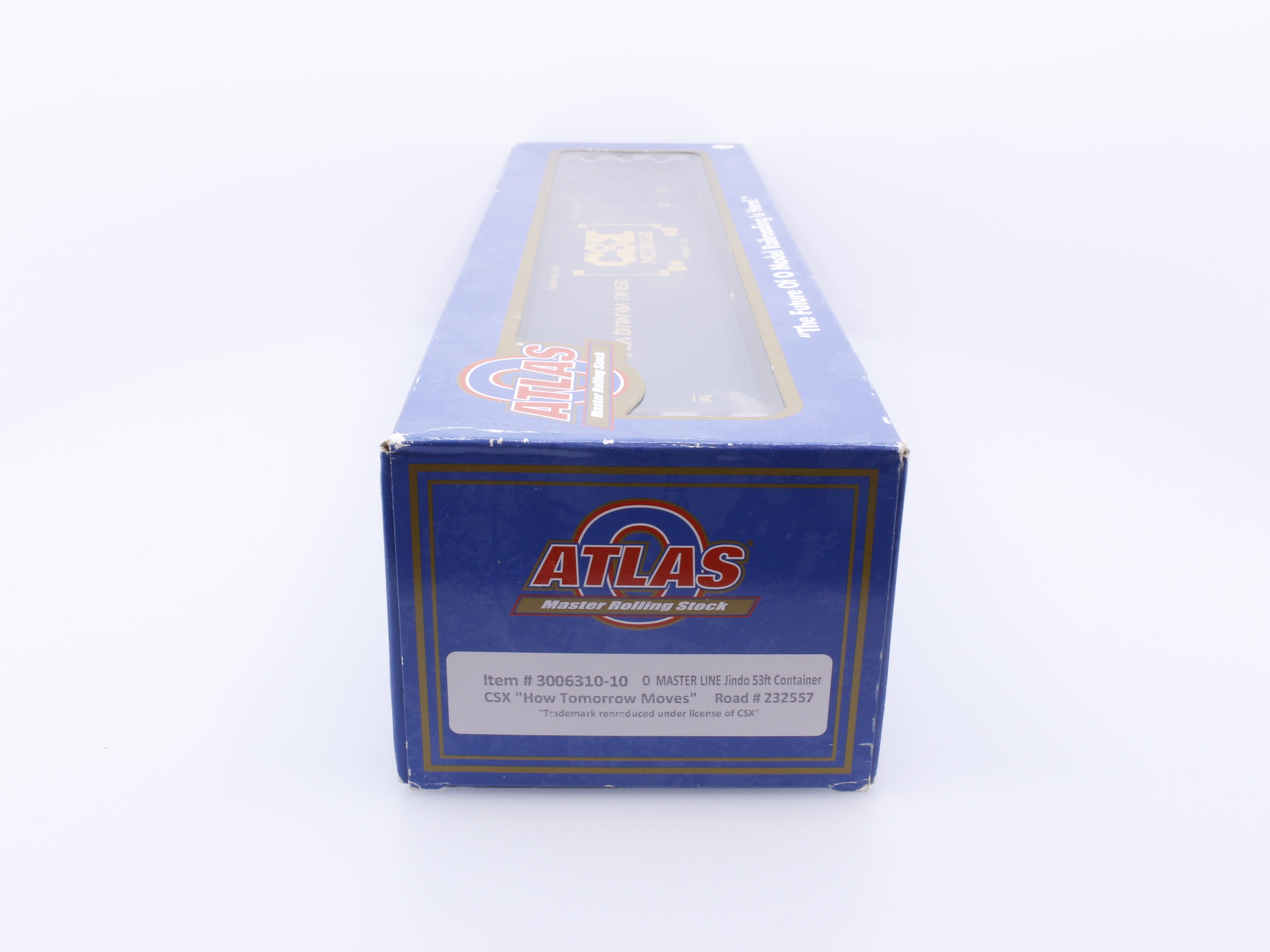 Atlas 3006310-10 O Master Line Jindo 53' Container "How Tomorrow Moves" CSX (CSX) 232557