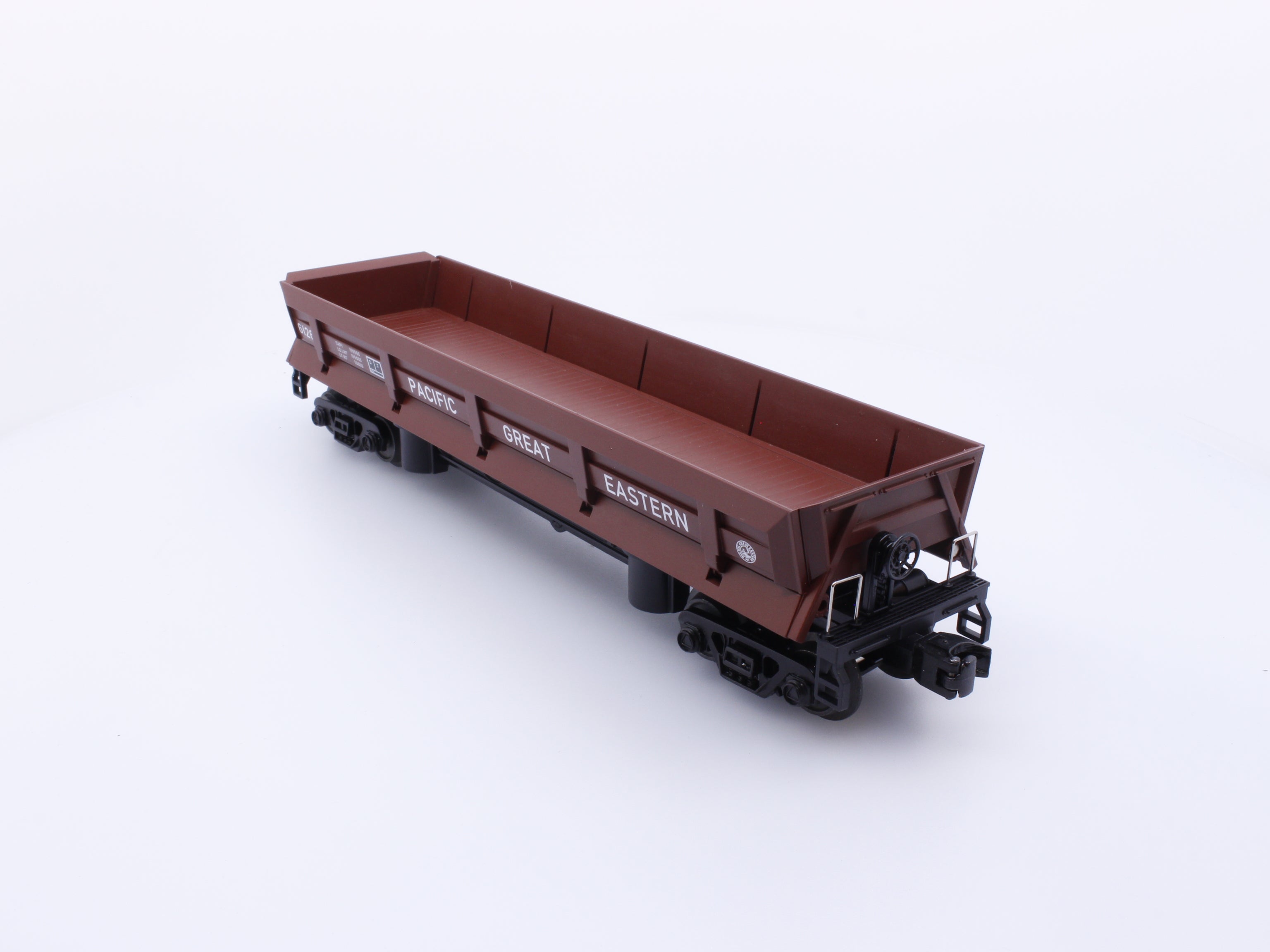 MTH 30-79638 O Rail King Dump Car w/ Operating Bay Pacific Great Eastern (PGE) 6126 (#2)