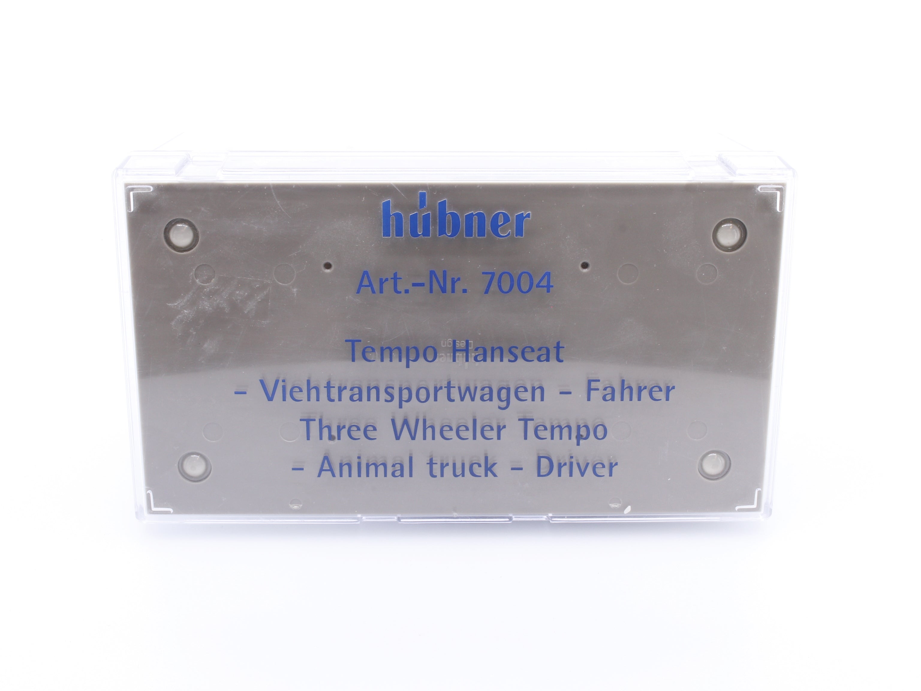 Hubner 7004 Three Wheeler Tempo Animal Truck Driver