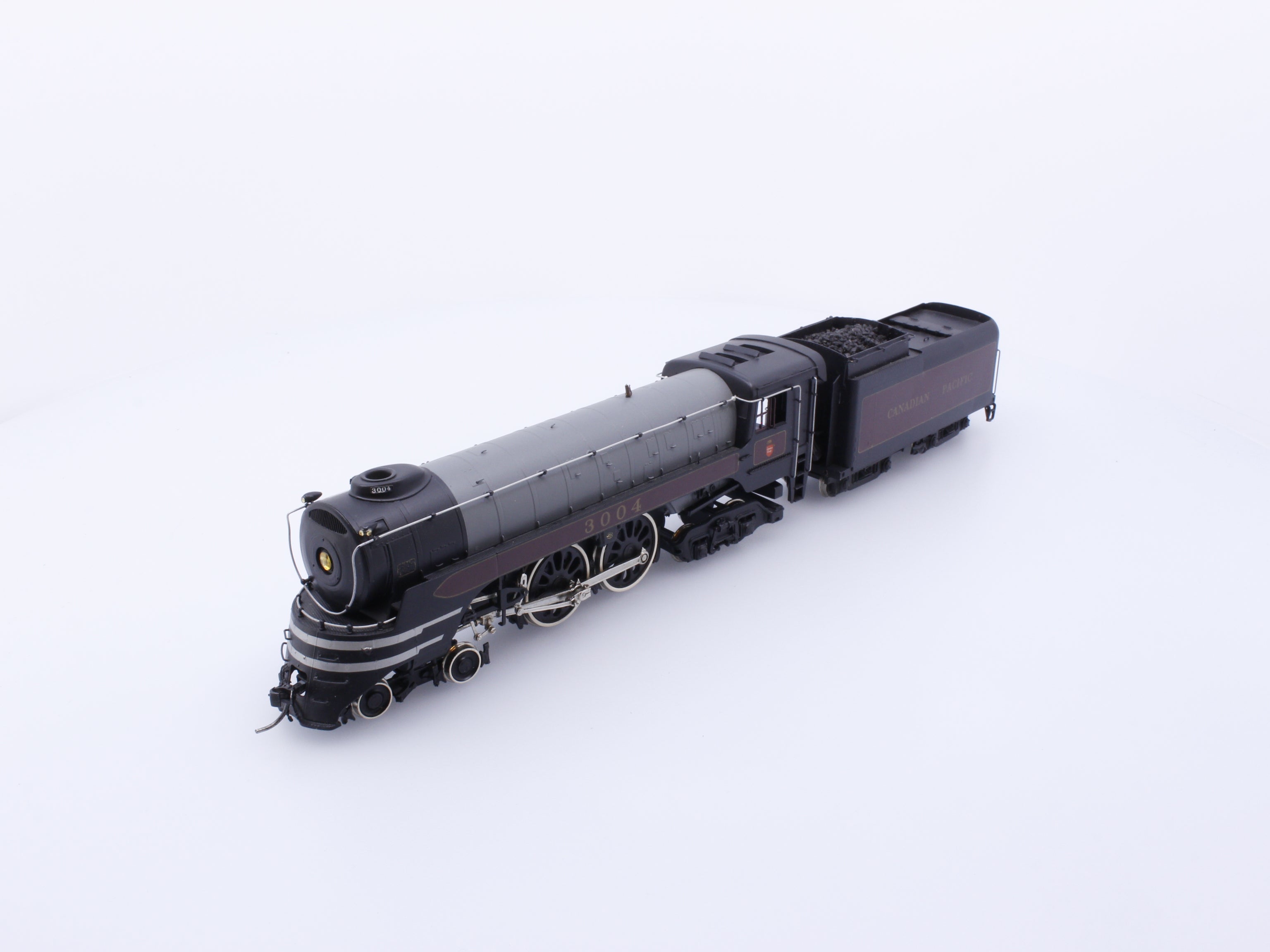 Totem Models HO Brass 4-4-4 Class F-2a Jubilee Steam Locomotive Canadian Pacific (CP) ESU DCC Sound Very Rare