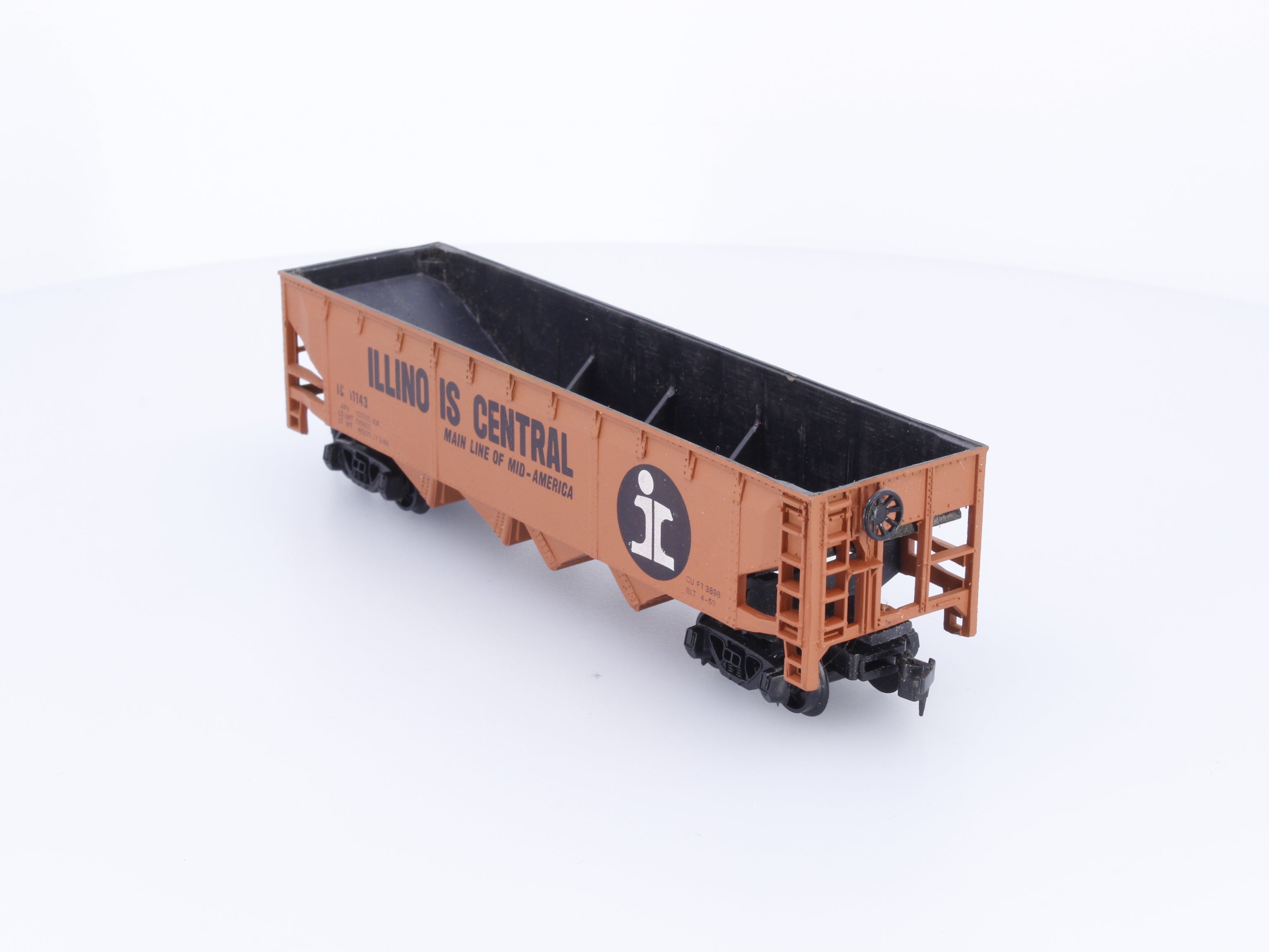 AHM Minitrains 5460J HO High Side Gondola Illinois Central (IC) 11143