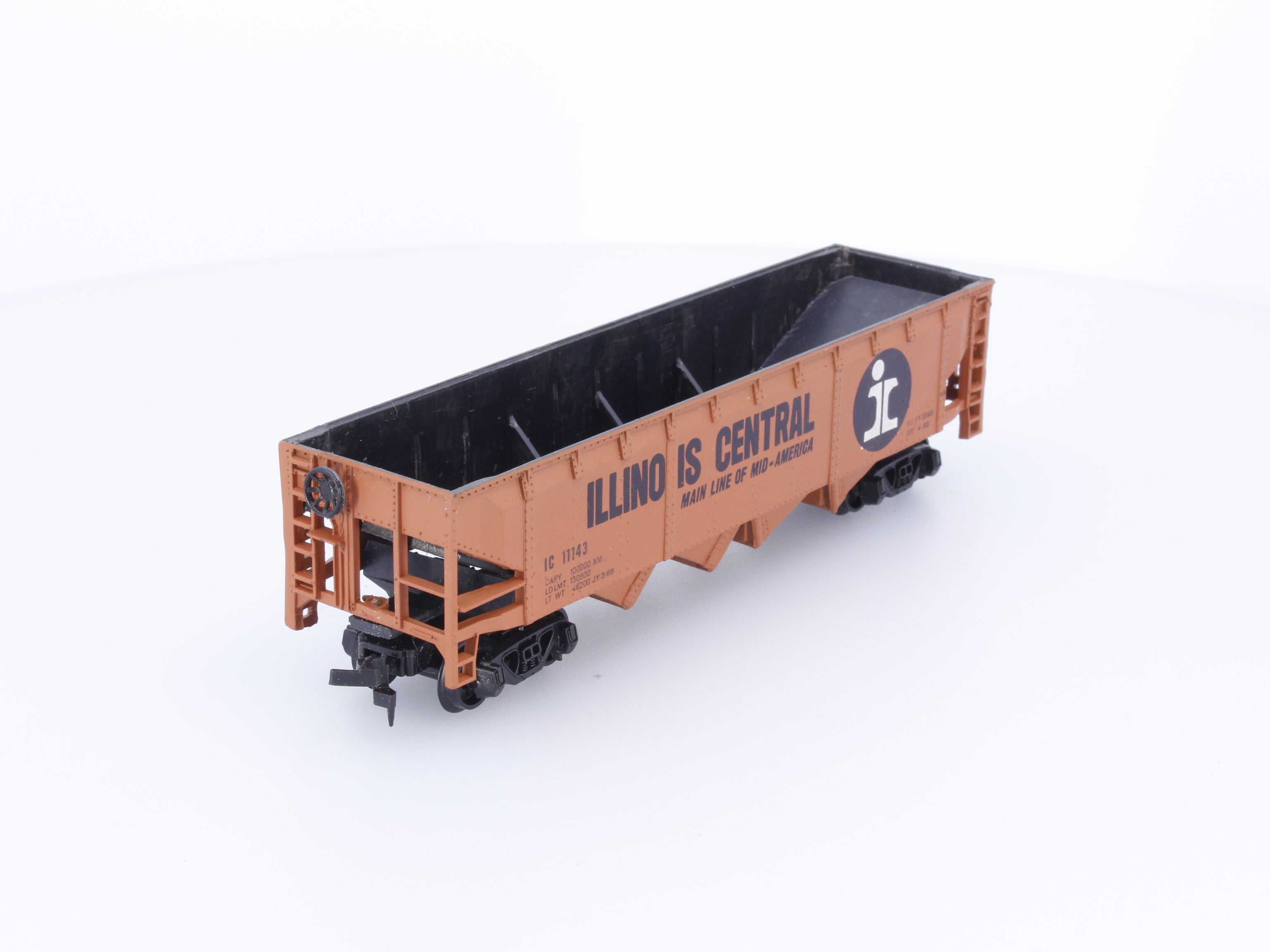 AHM Minitrains 5460J HO High Side Gondola Illinois Central (IC) 11143