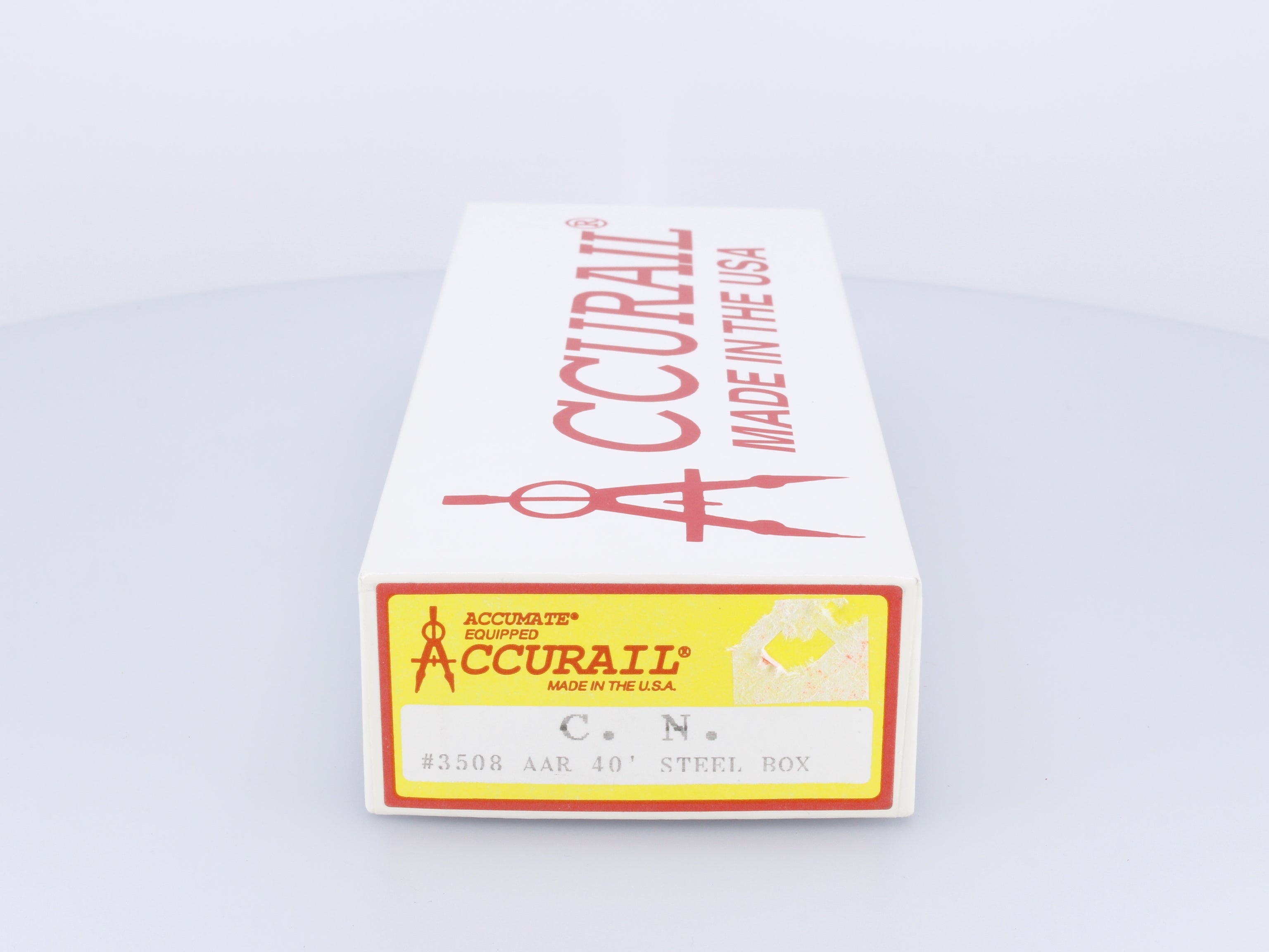 Accurail 3508 HO AAR 40' Steel Box Car Canadian National (CN) 485264 (#2)