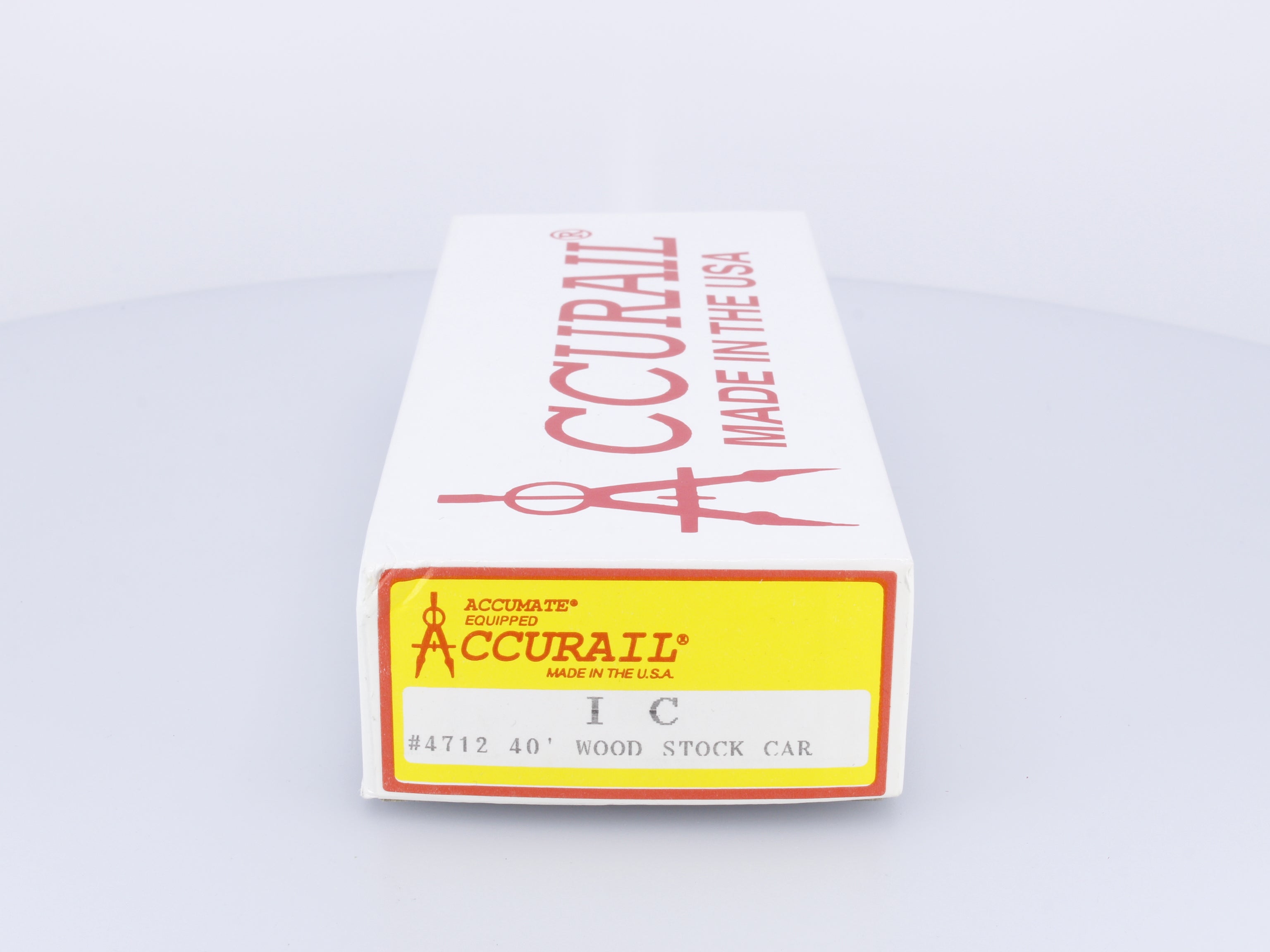 Accurail 4712 HO 40' Wood Stock Car Kit Illinois Central (IC) 46023