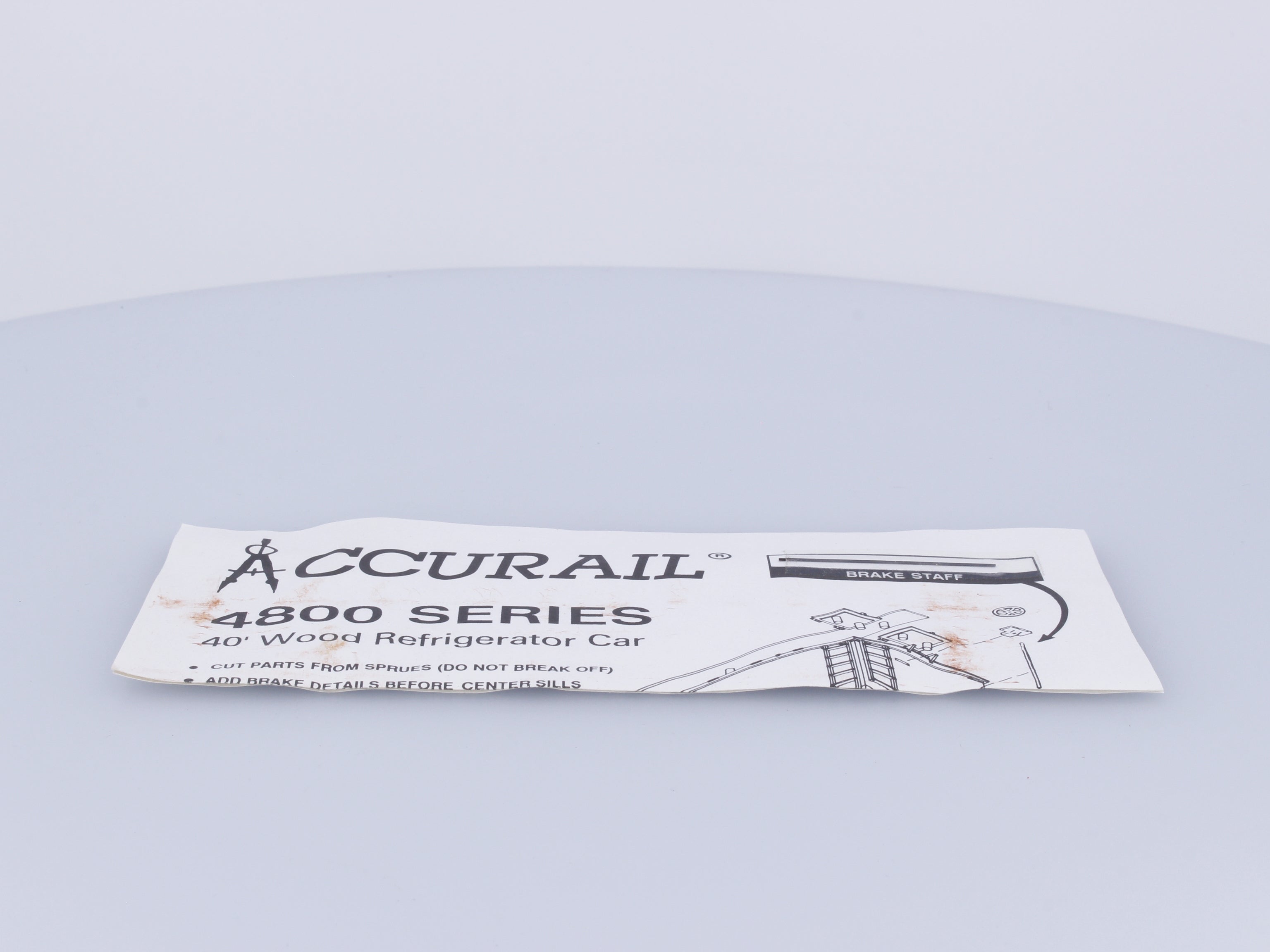 Accurail 4807 HO 40' Wood Reefer Kit Canadian National (CN) 208467