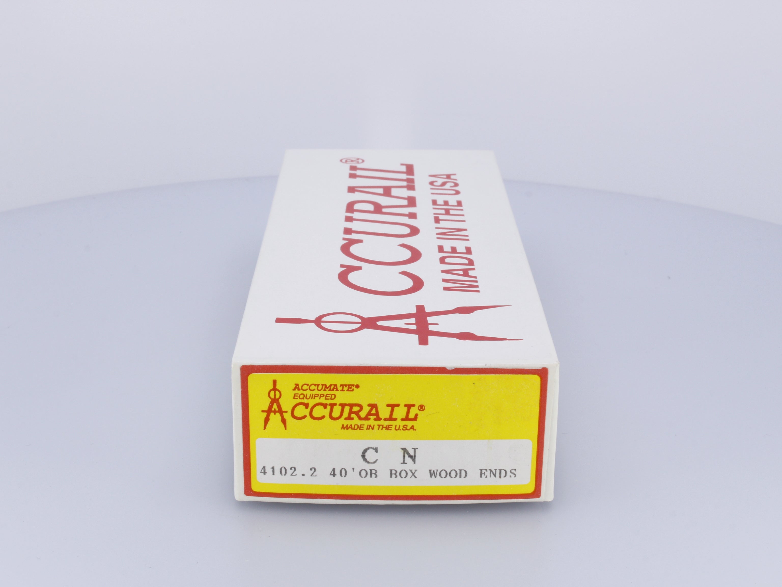 Accurail 4102.2 HO 40' O.B. Box Car Wood Ends Canadian National (CN) 500555