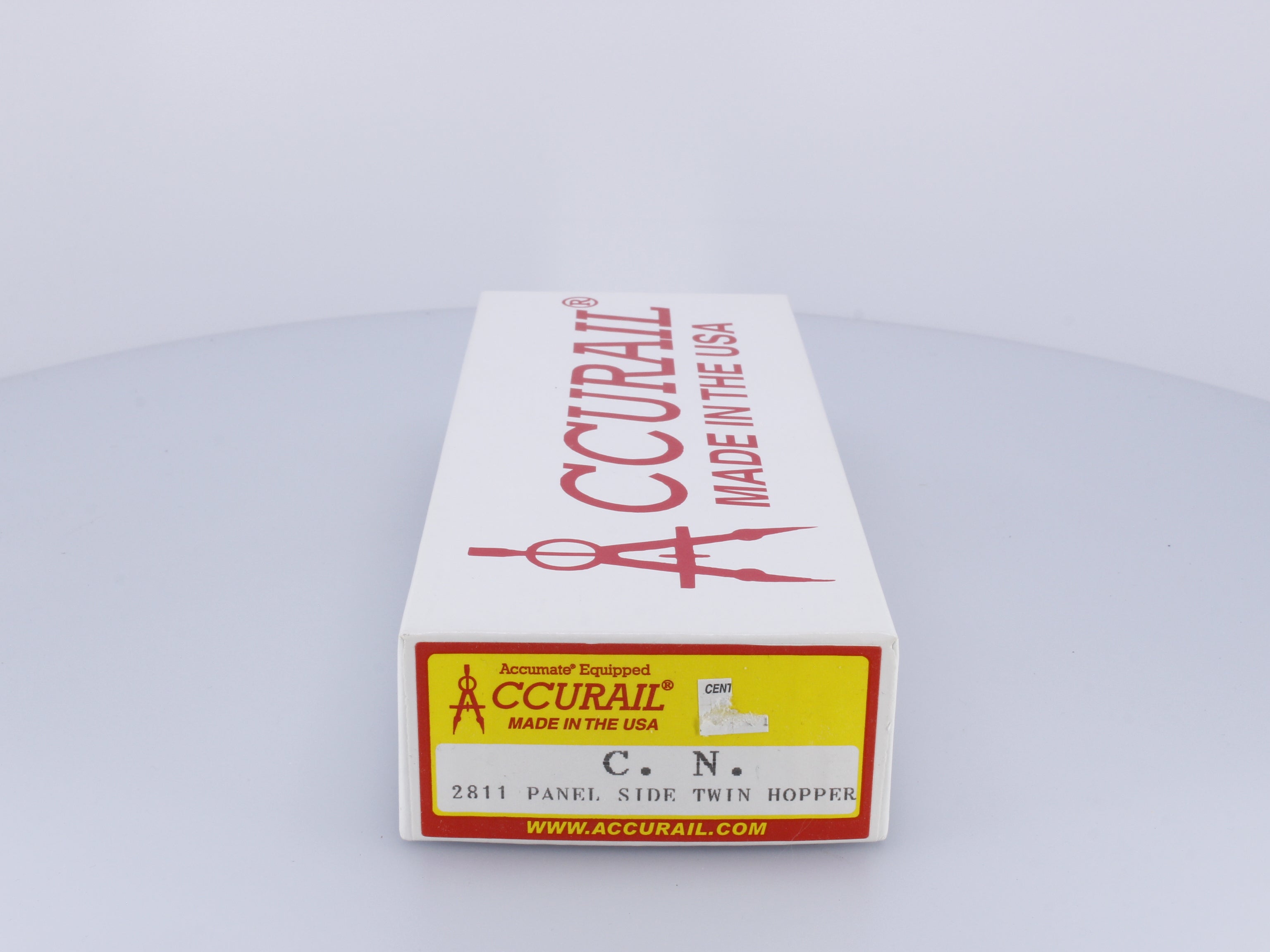 Accurail 2811 HO Panel Side Twin Hopper Canadian National (CN) 117719