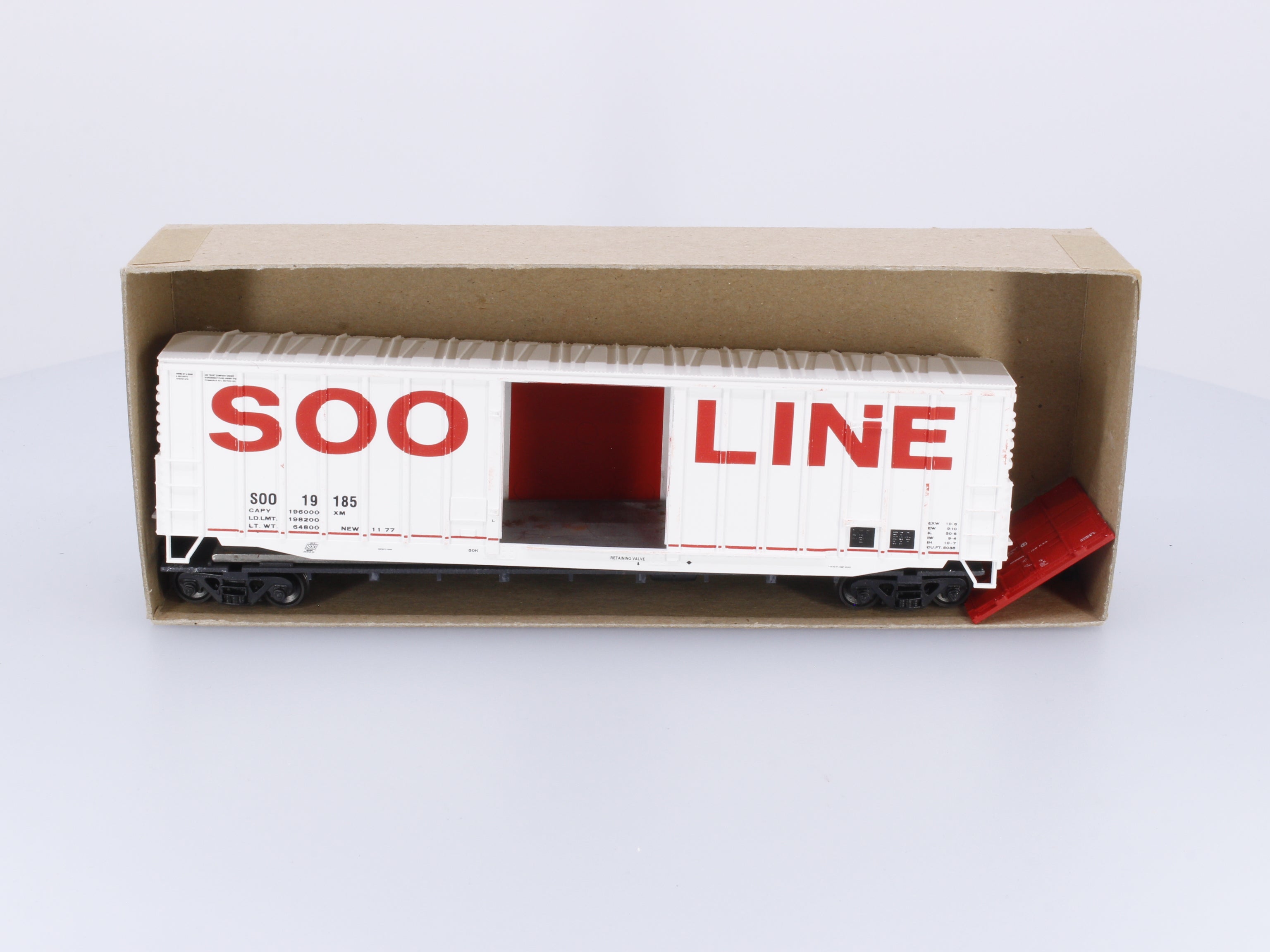 Accurail 19185 HO 7-Post Fond Du Lac Boxcar Special Run Soo Line (SOO) 19185
