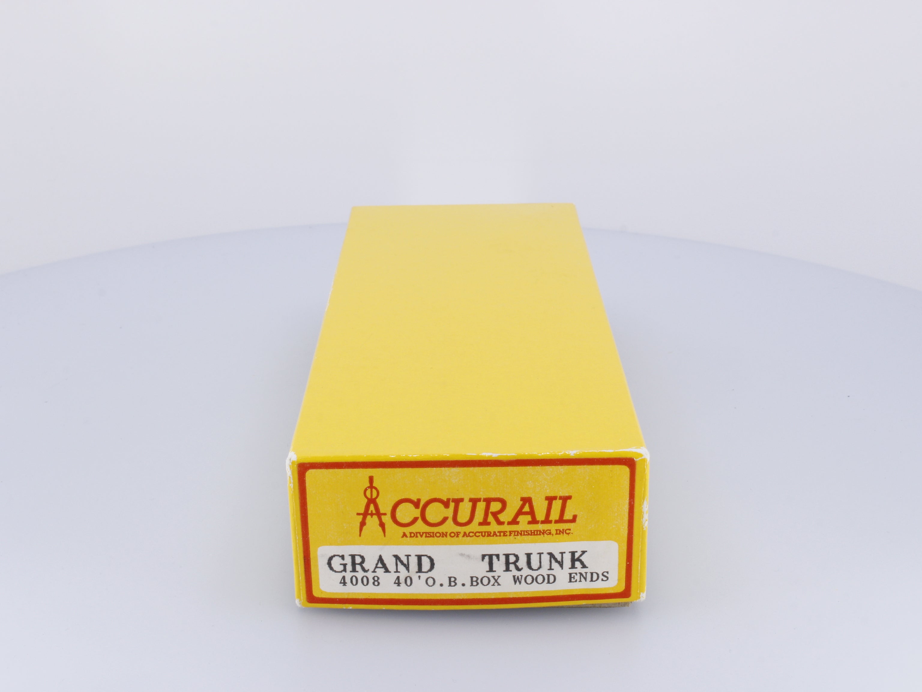 Accurail 4008 HO 40' O.B. Box Car Wood Ends Grand Trunk Western (GTW) 465249