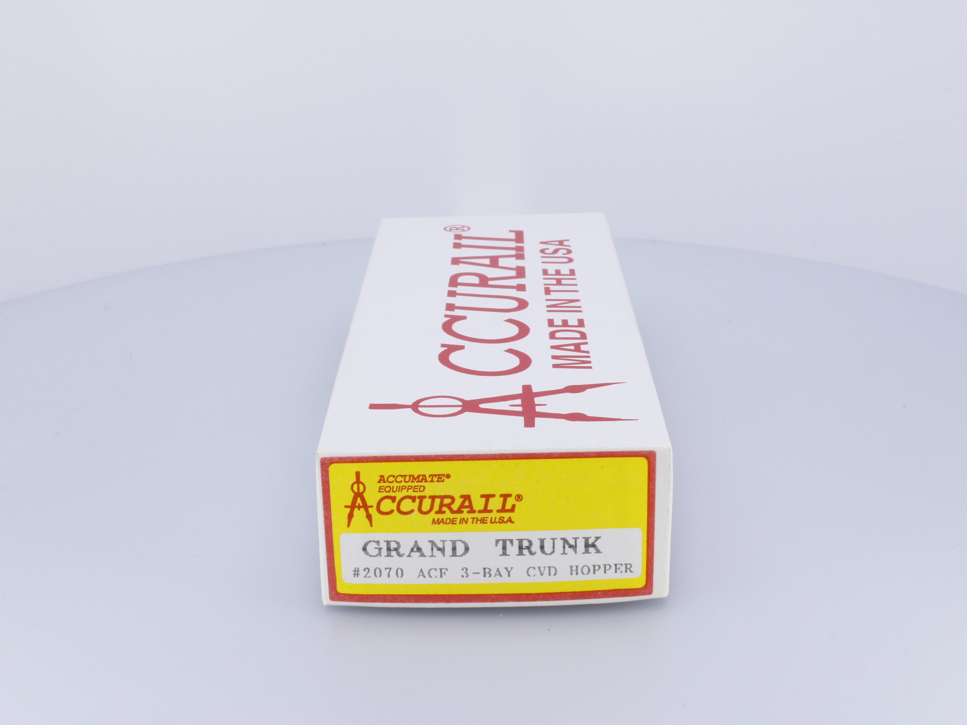 Accurail 2070 HO ACF 3-Bay Covered Hopper Grand Trunk Western (GTW) 138064