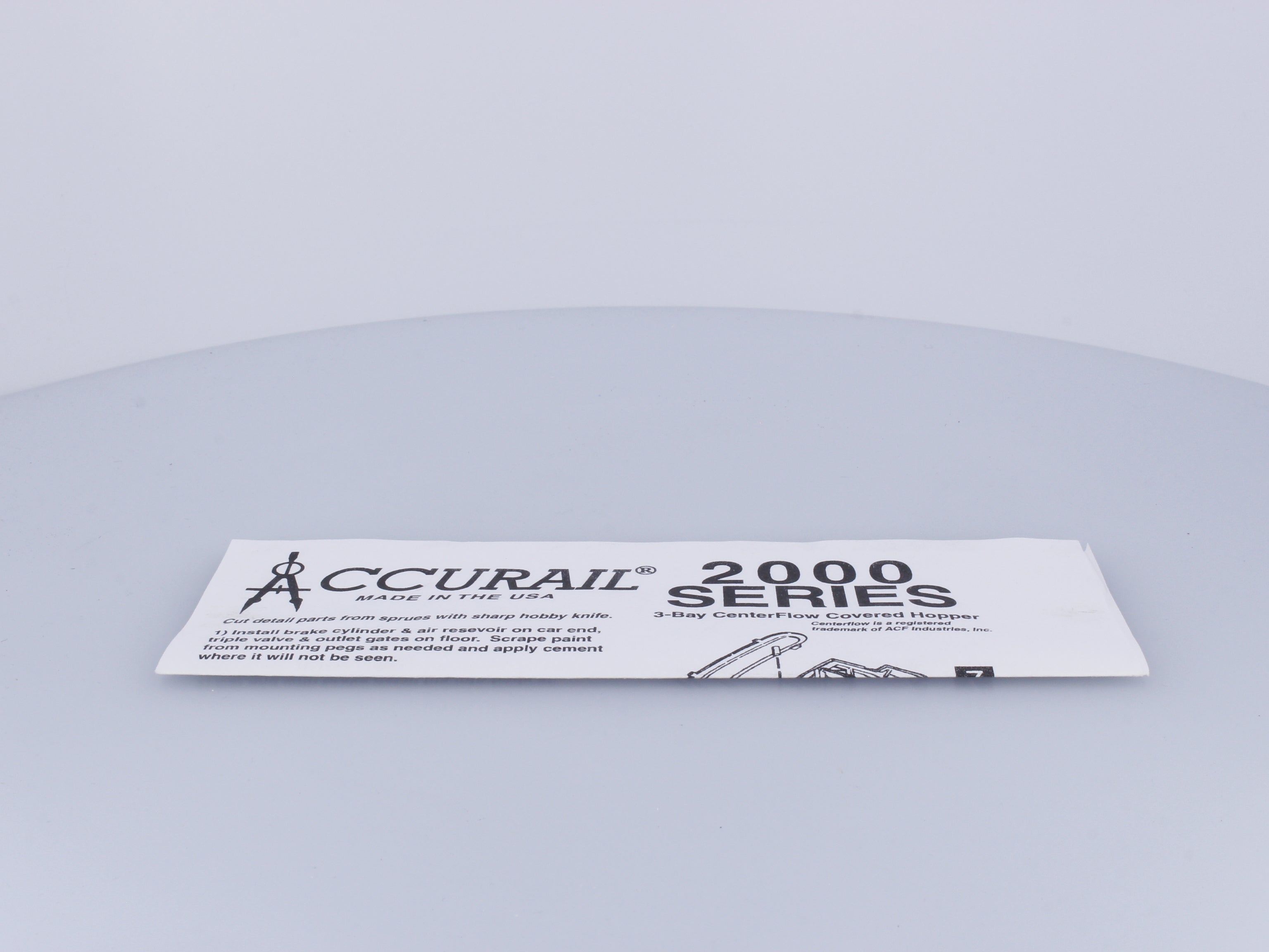 Accurail 2070 HO ACF 3-Bay Covered Hopper Grand Trunk Western (GTW) 138064