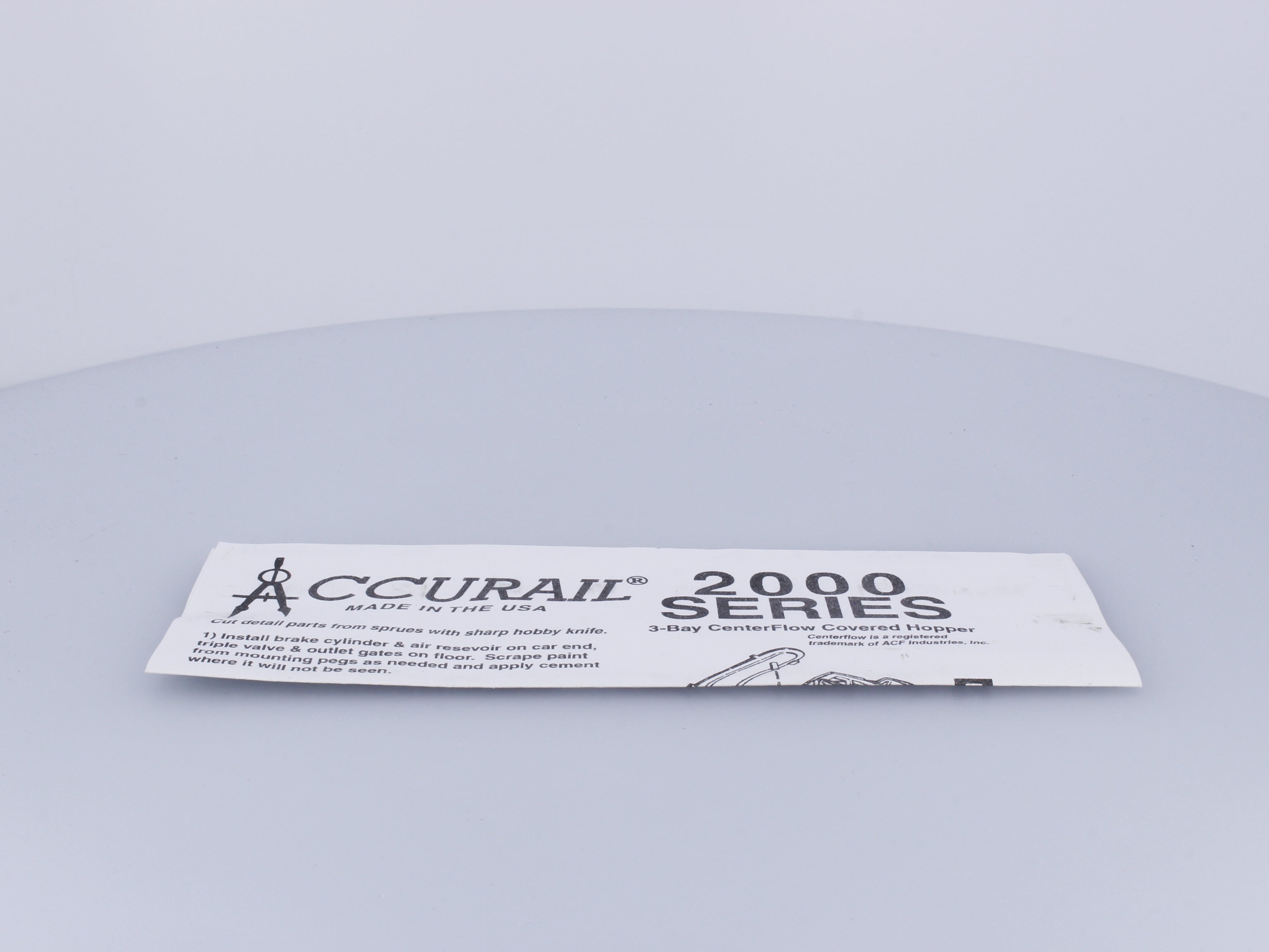 Accurail 2055.1 HO ACF 3-Bay Covered Hopper Illinois Central (IC) 799459
