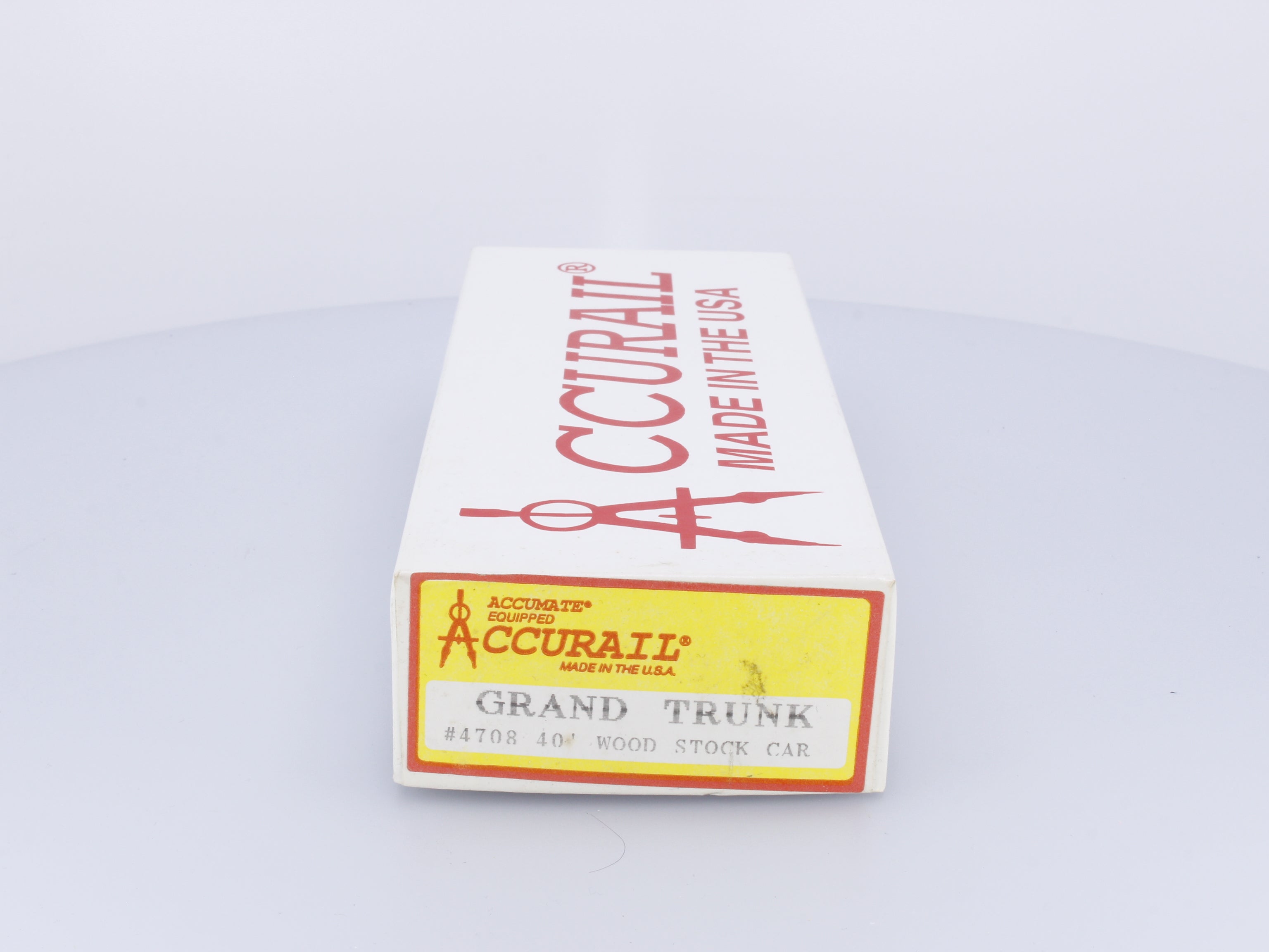 Accurail 4708 HO 40' Wood Stock Car Grand Trunk (GT)