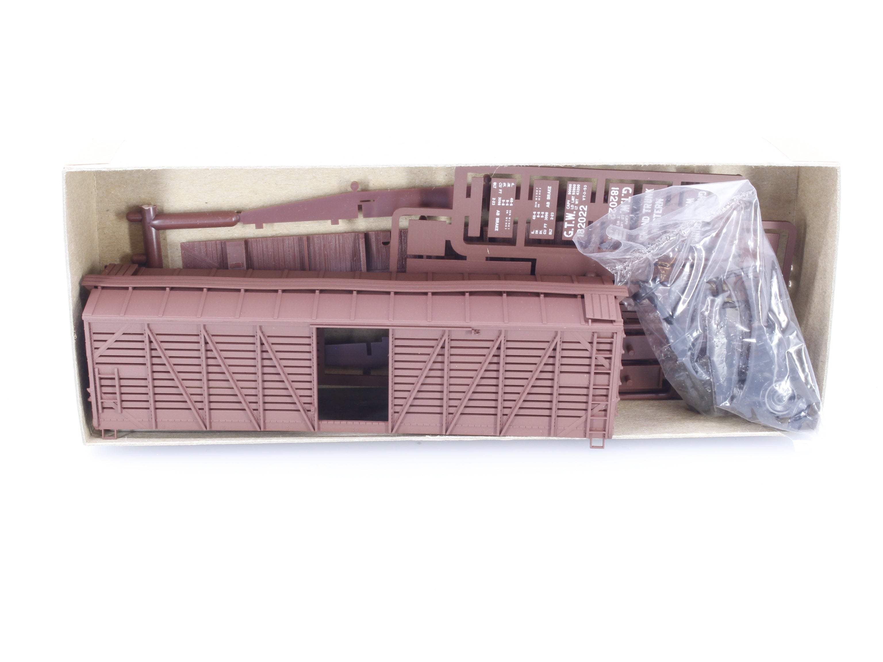 Accurail 4708 HO 40' Wood Stock Car Grand Trunk (GT)