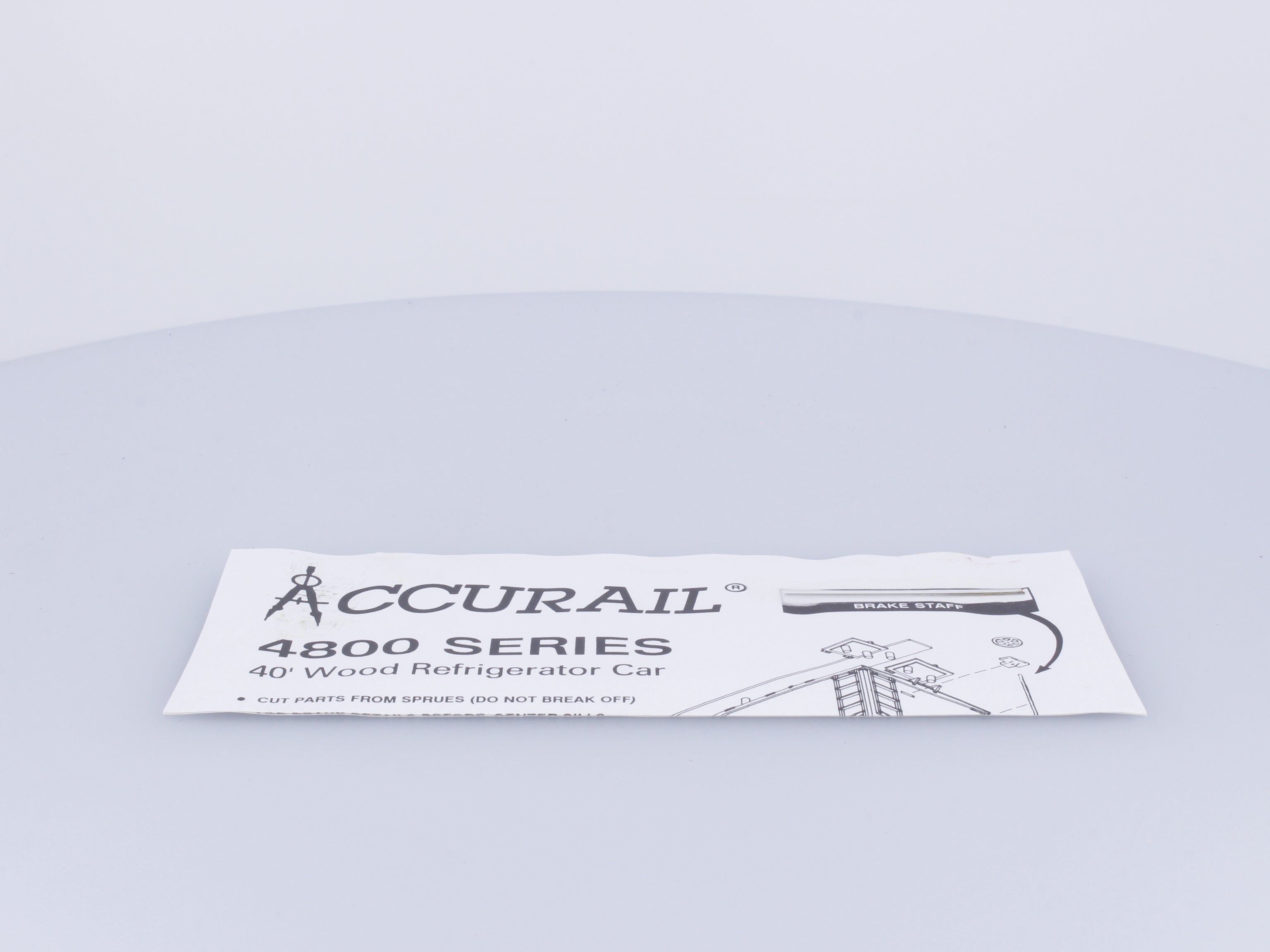 Accurail 4829 HO 40' Wood Reefer Illinois Central (IC) 54856
