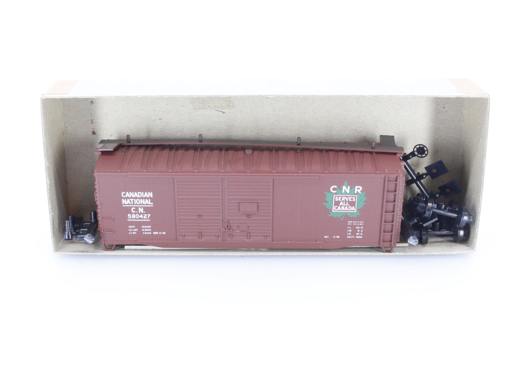 Accurail 3004 HO 40' Double Door Steel Box Car Canadian National (CN) 580427