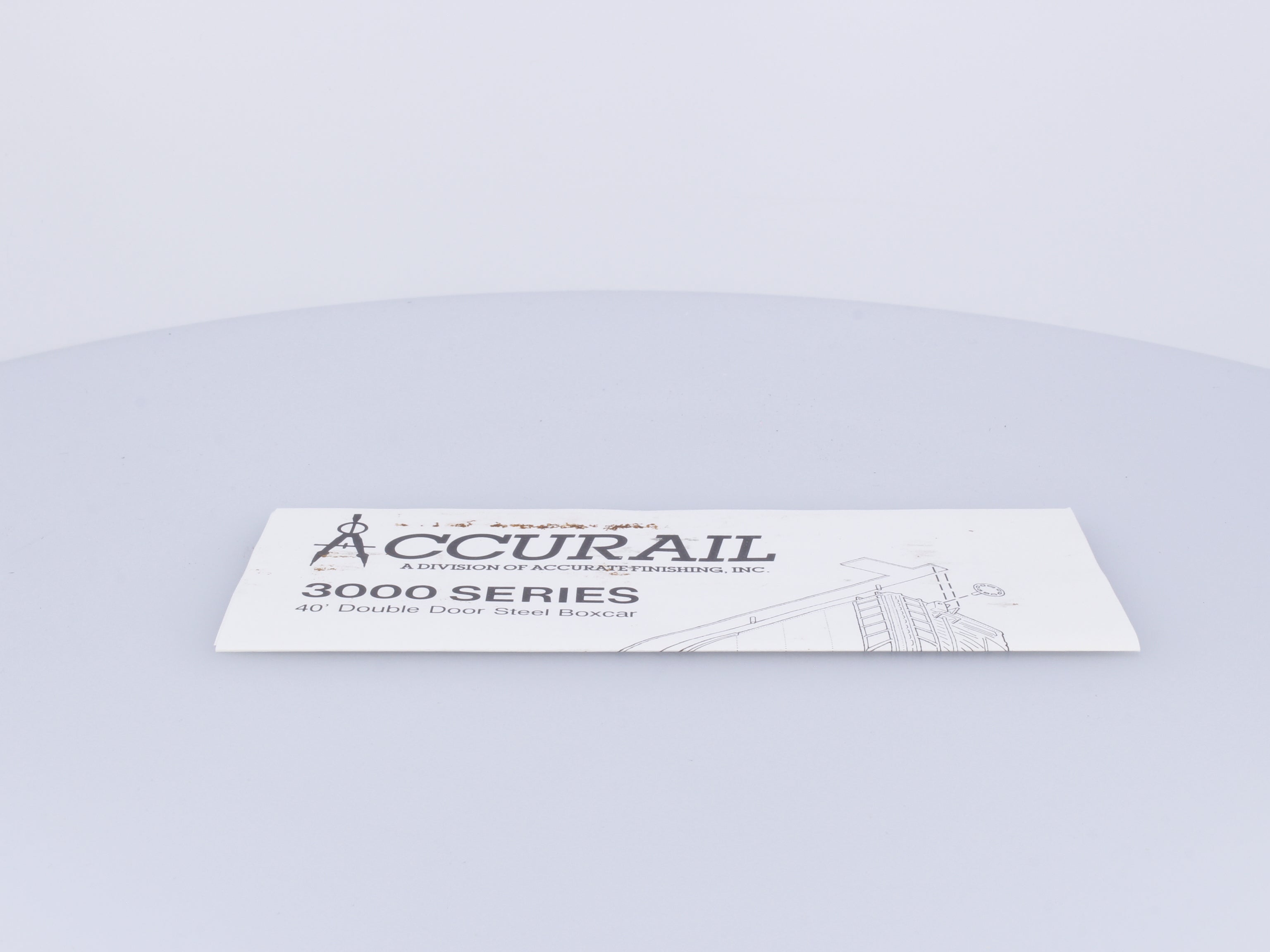 Accurail 3004 HO 40' Double Door Steel Box Car Canadian National (CN) 580427